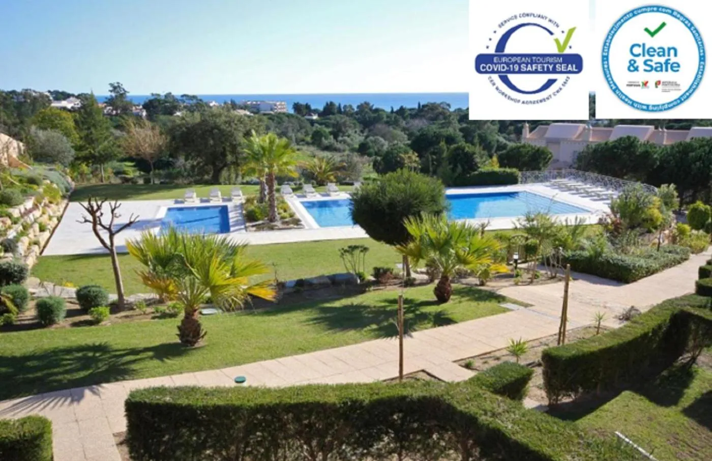 Swimming pool in Pinheiros da Balaia Villas