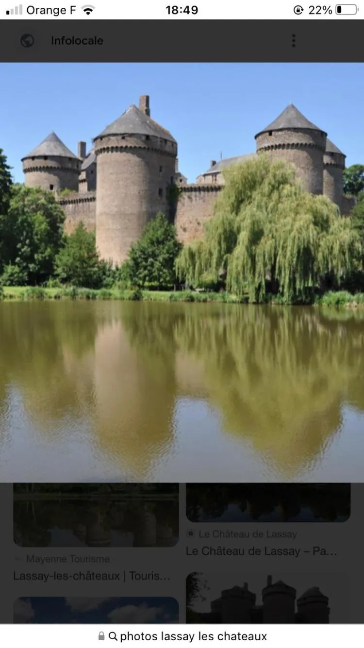 Nearby landmark in Cottage Les Glycines