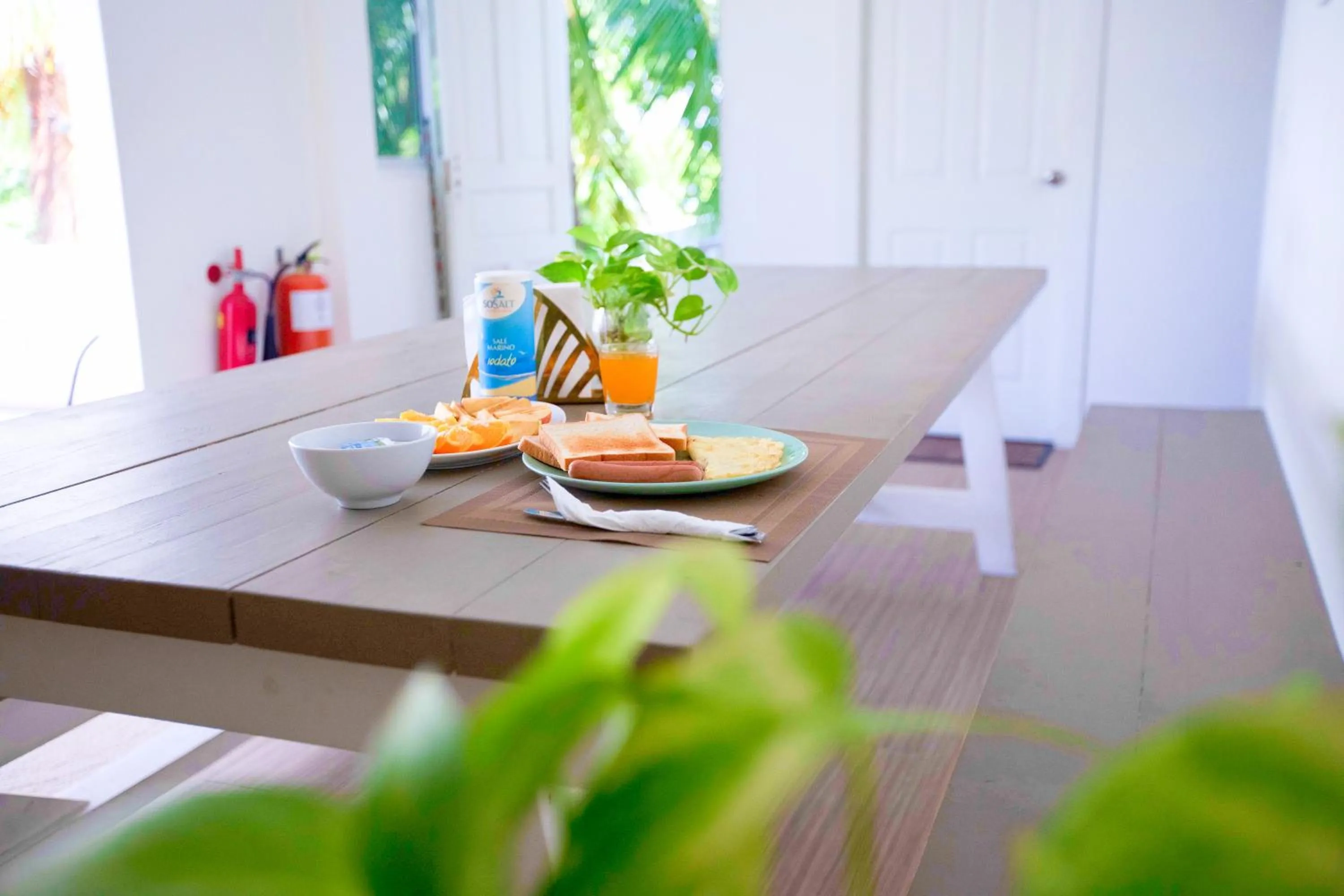 Dining area in Keyla Inn