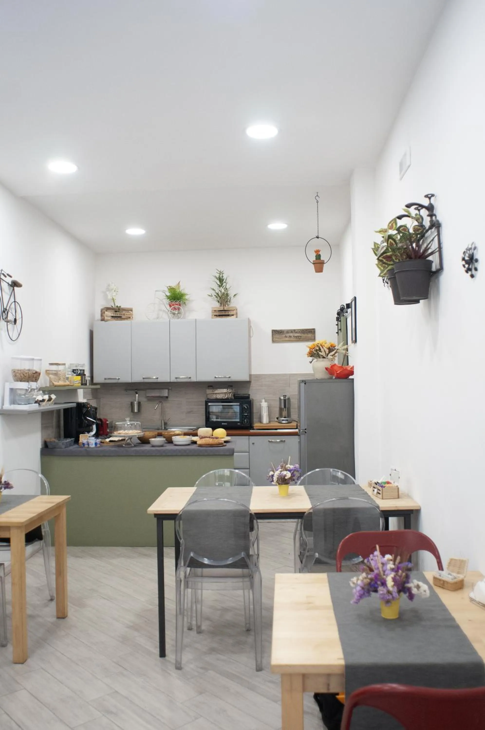 Communal kitchen in Principe Giardinelli