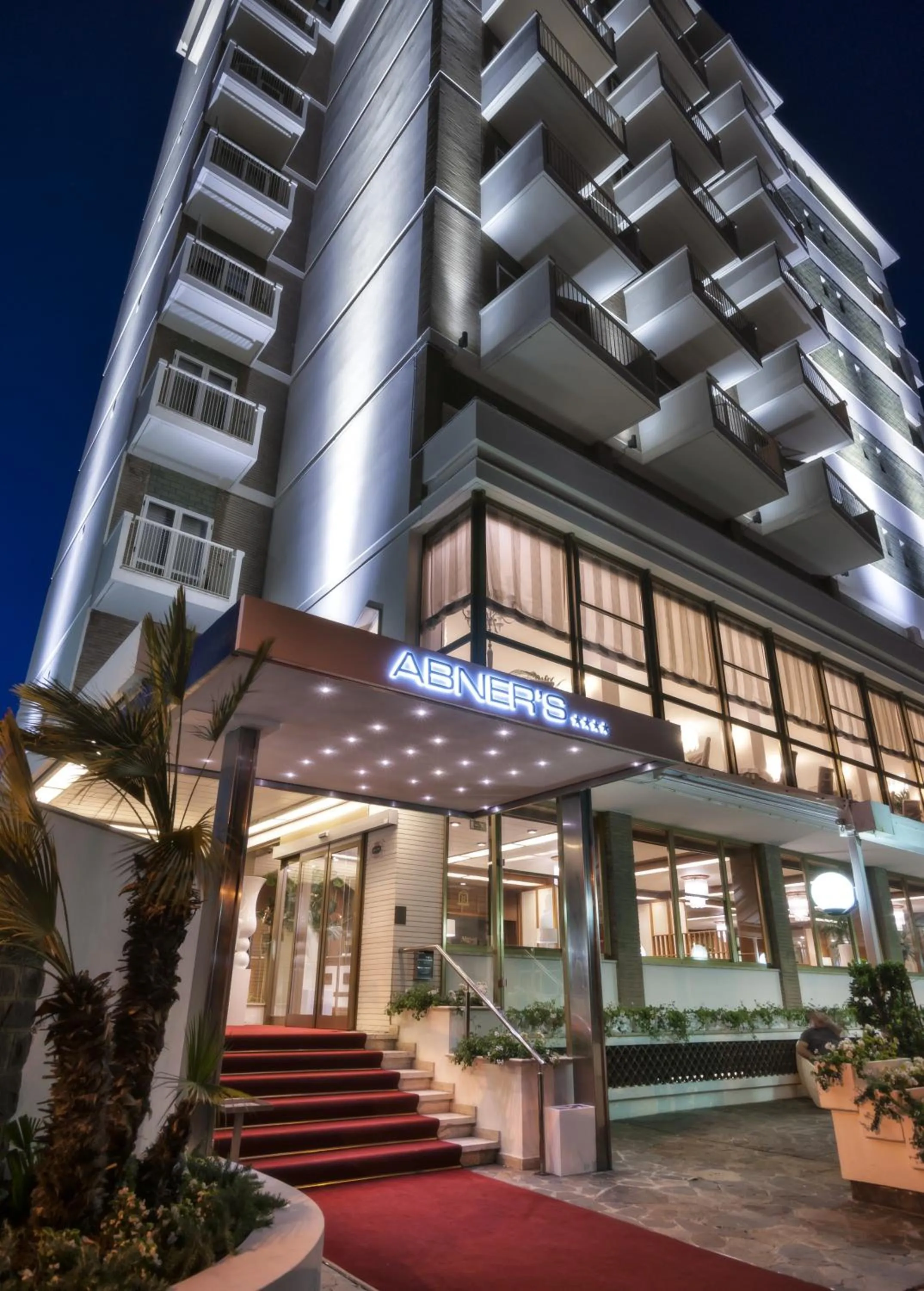 Facade/entrance in Hotel Abner's