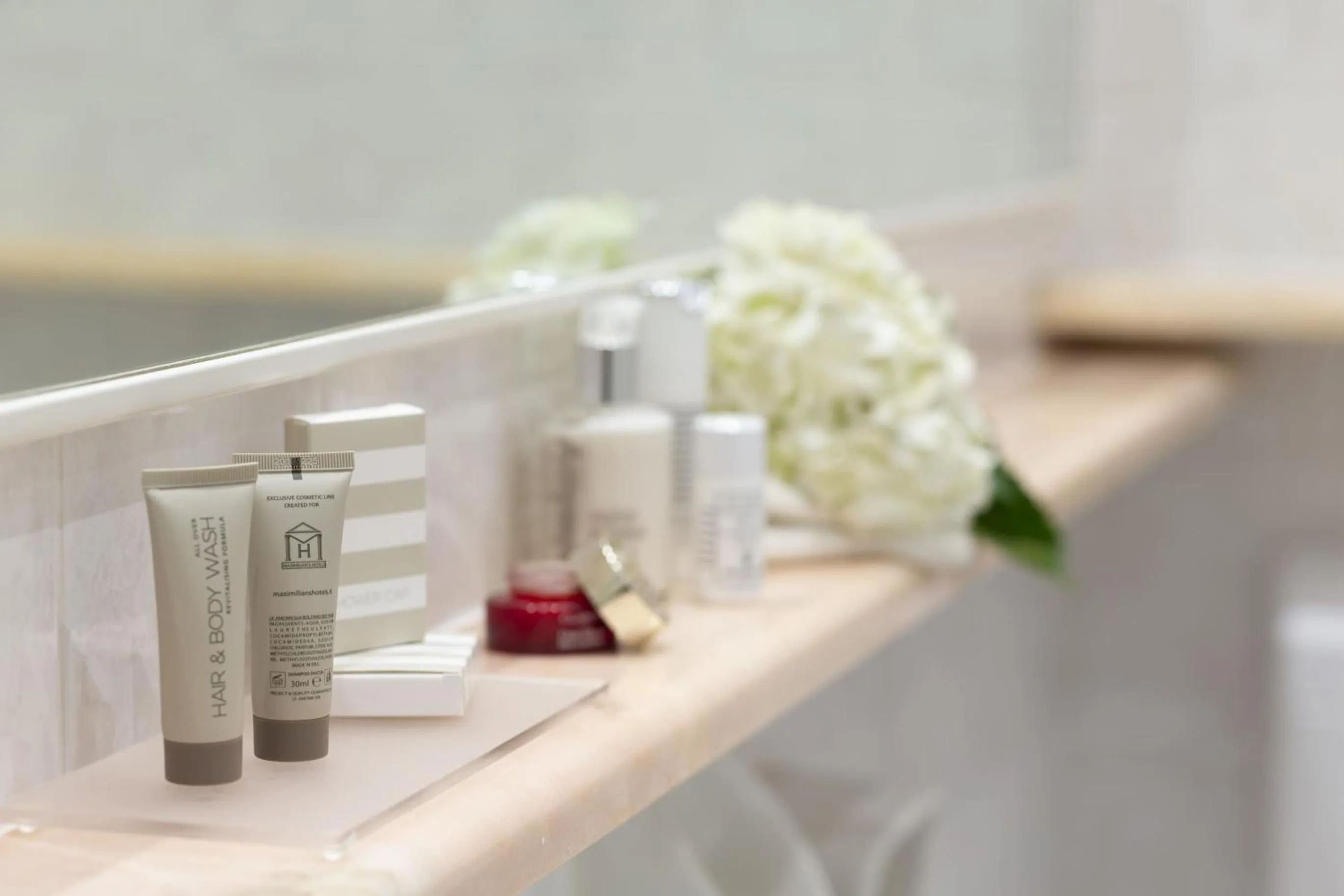 Bathroom in Hotel Abner's