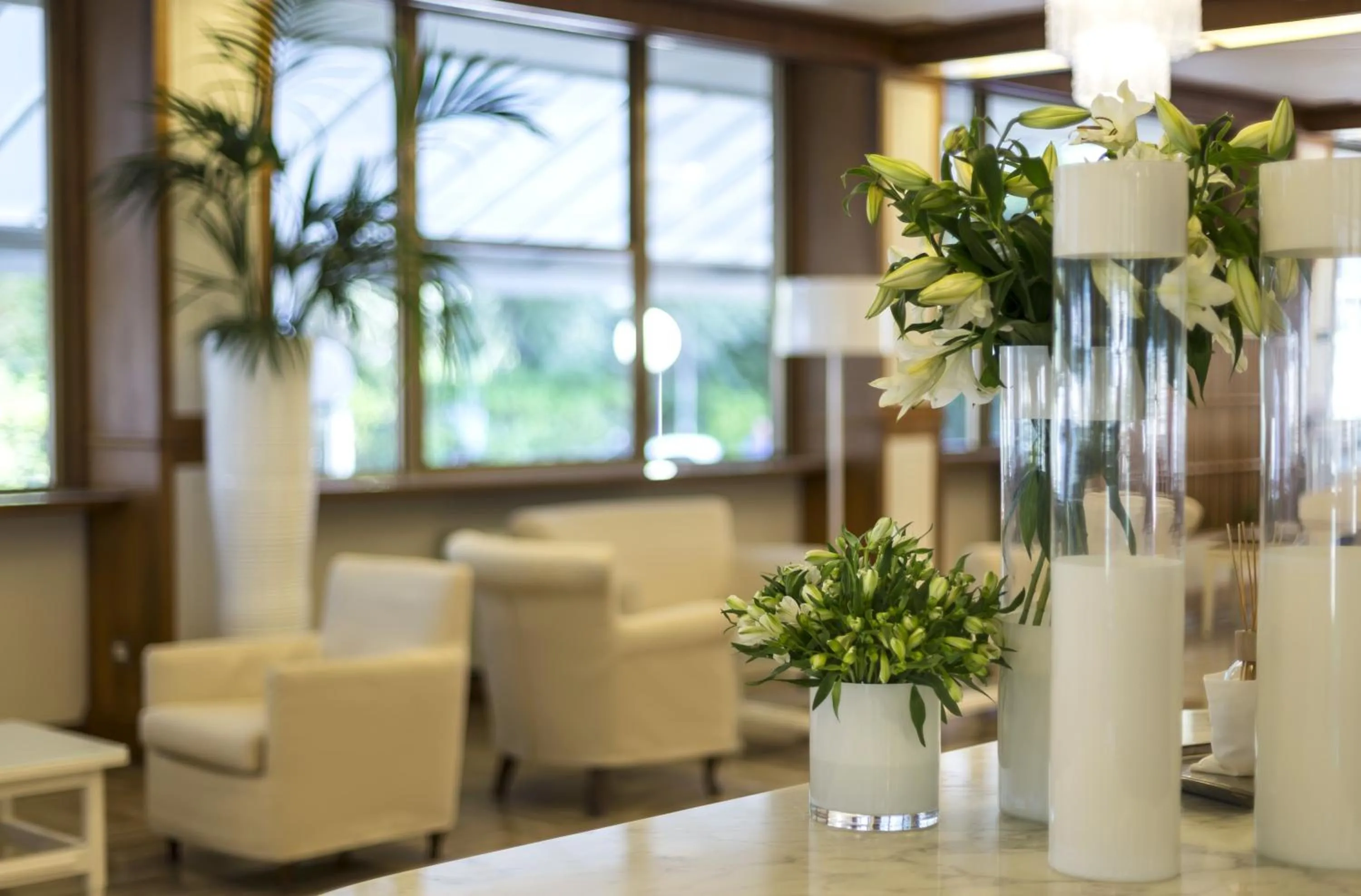 Lobby or reception in Hotel Abner's