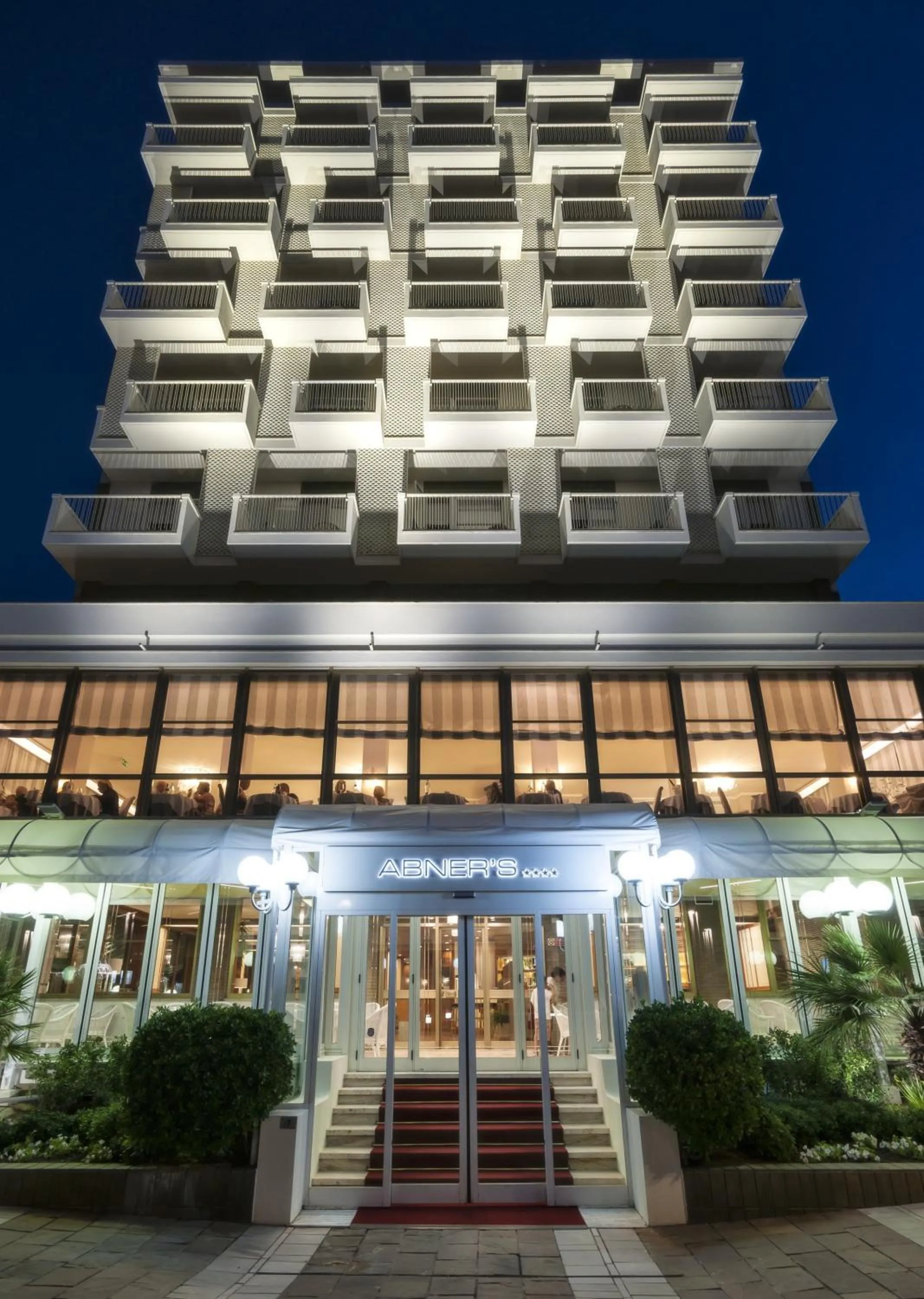 Facade/entrance in Hotel Abner's