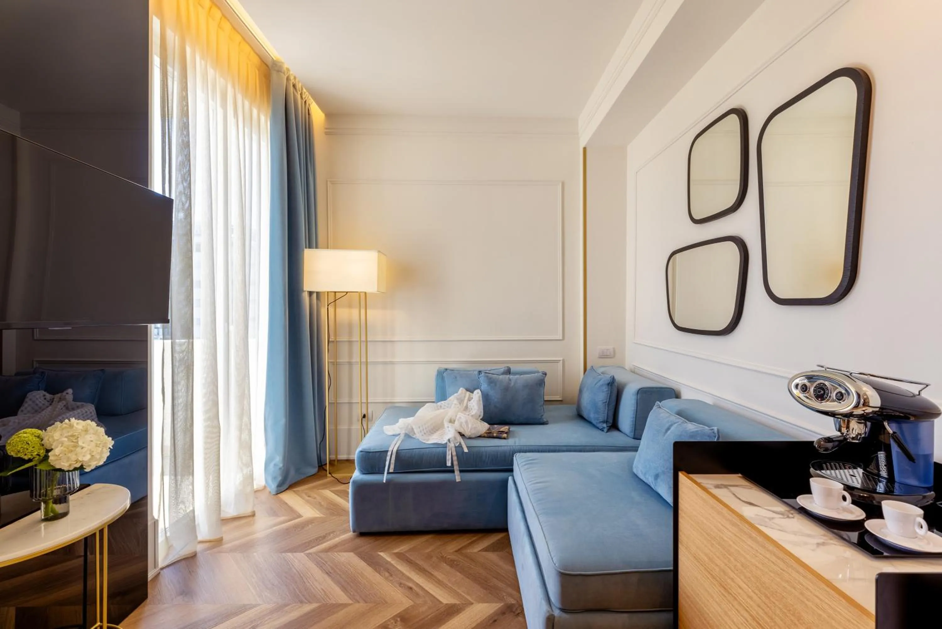 Living room in Hotel Abner's