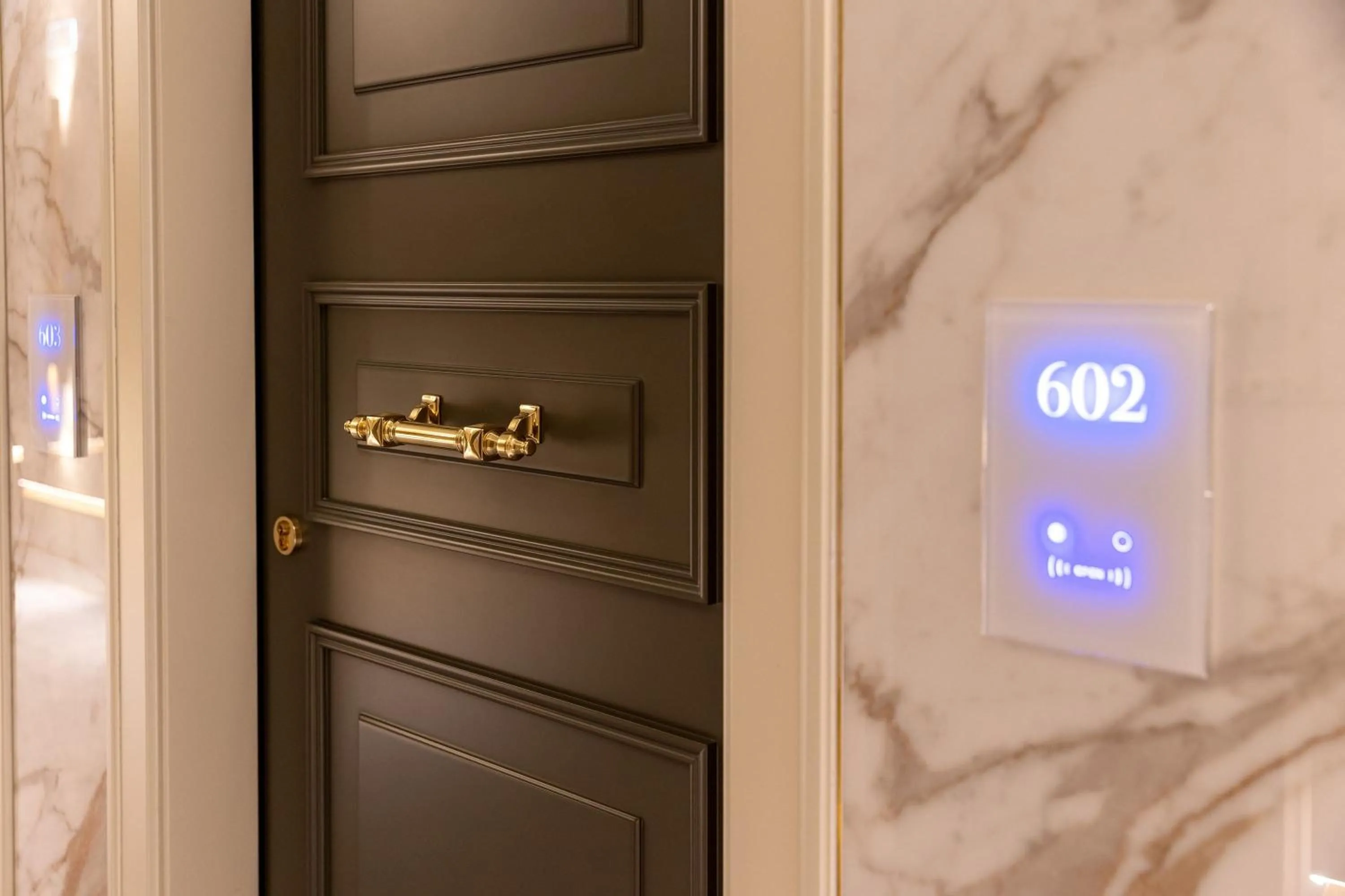 Decorative detail in Hotel Abner's