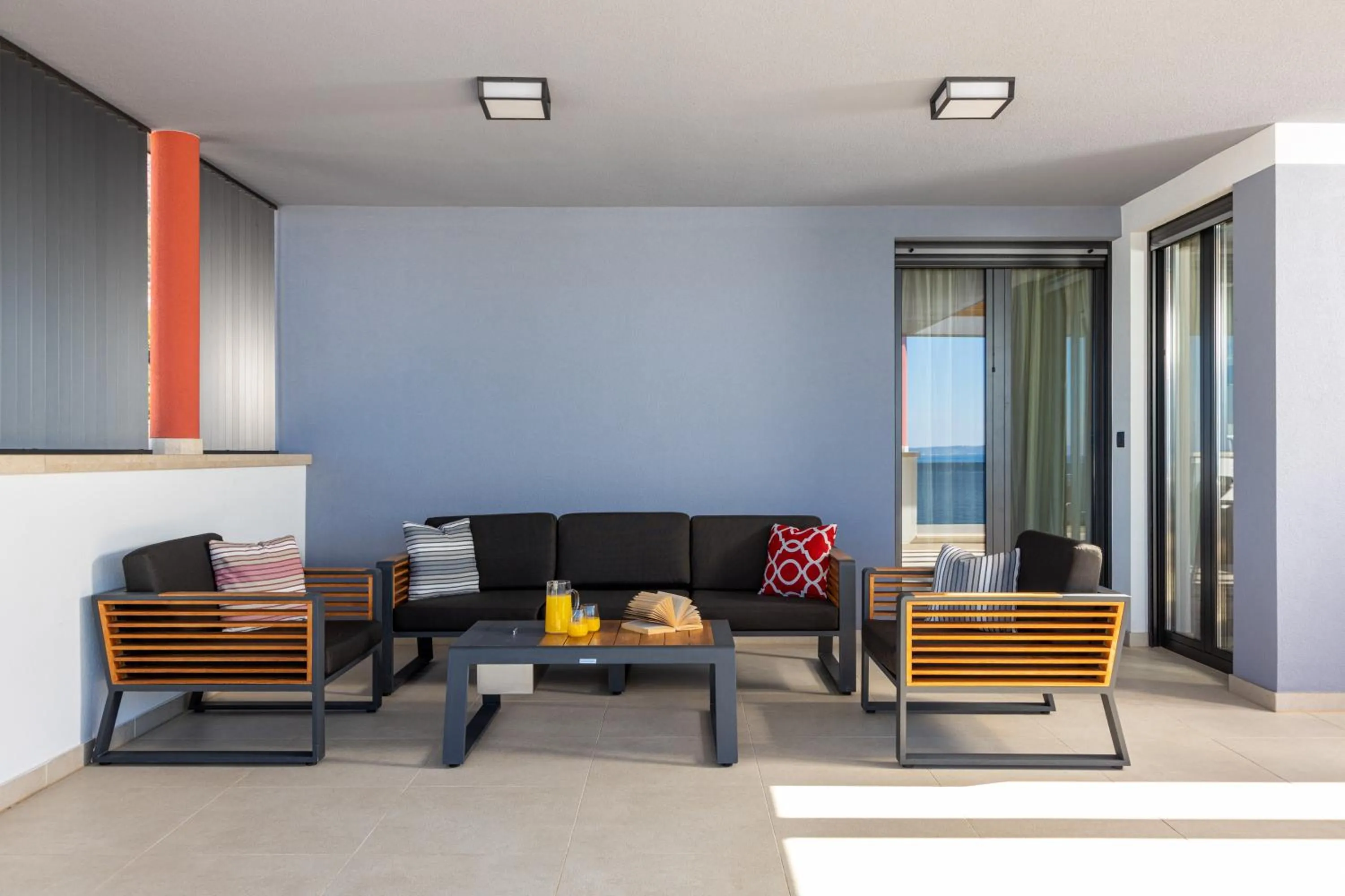 Seating area in VIPo Prestige Apartments