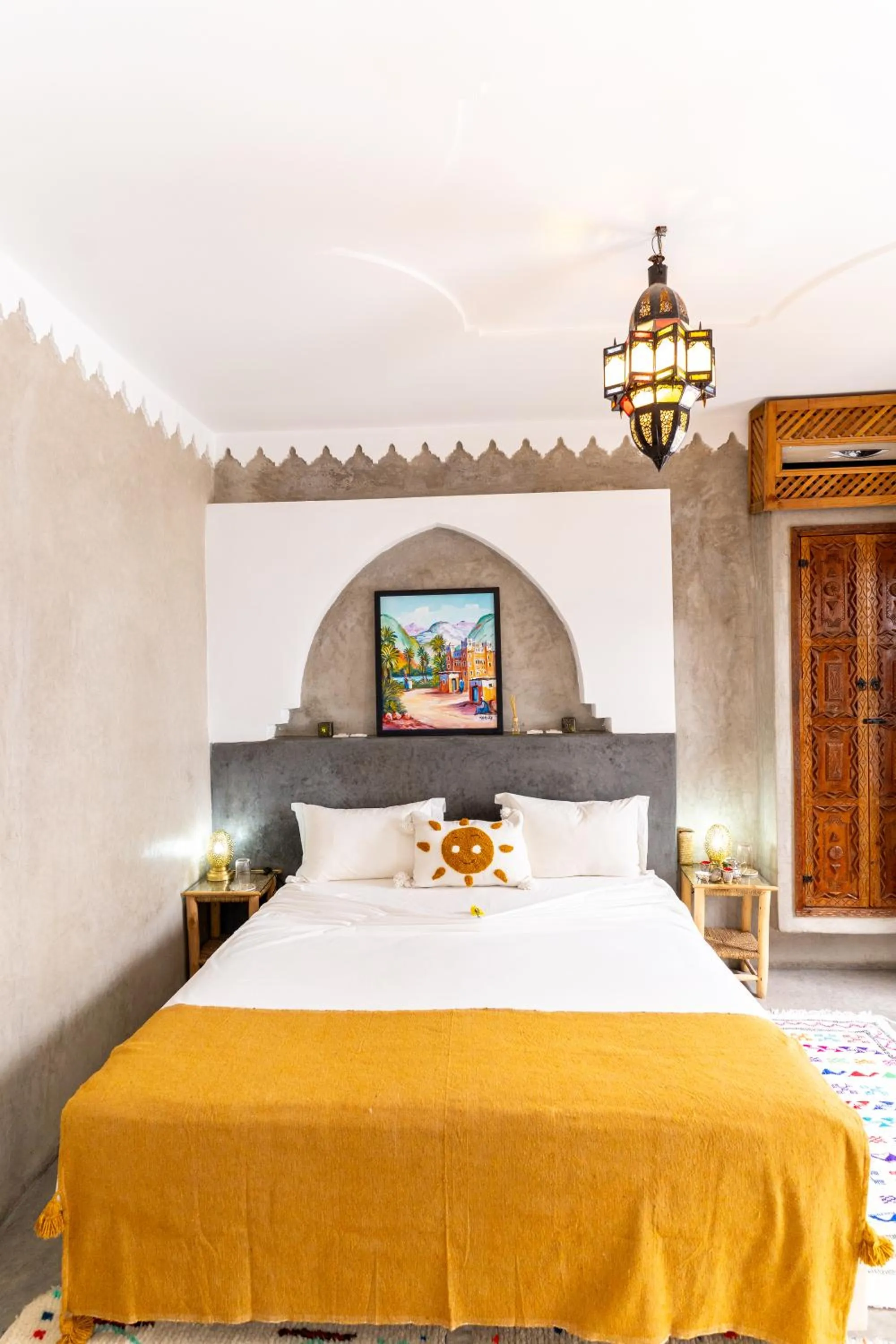 Bed in Riad Shambala