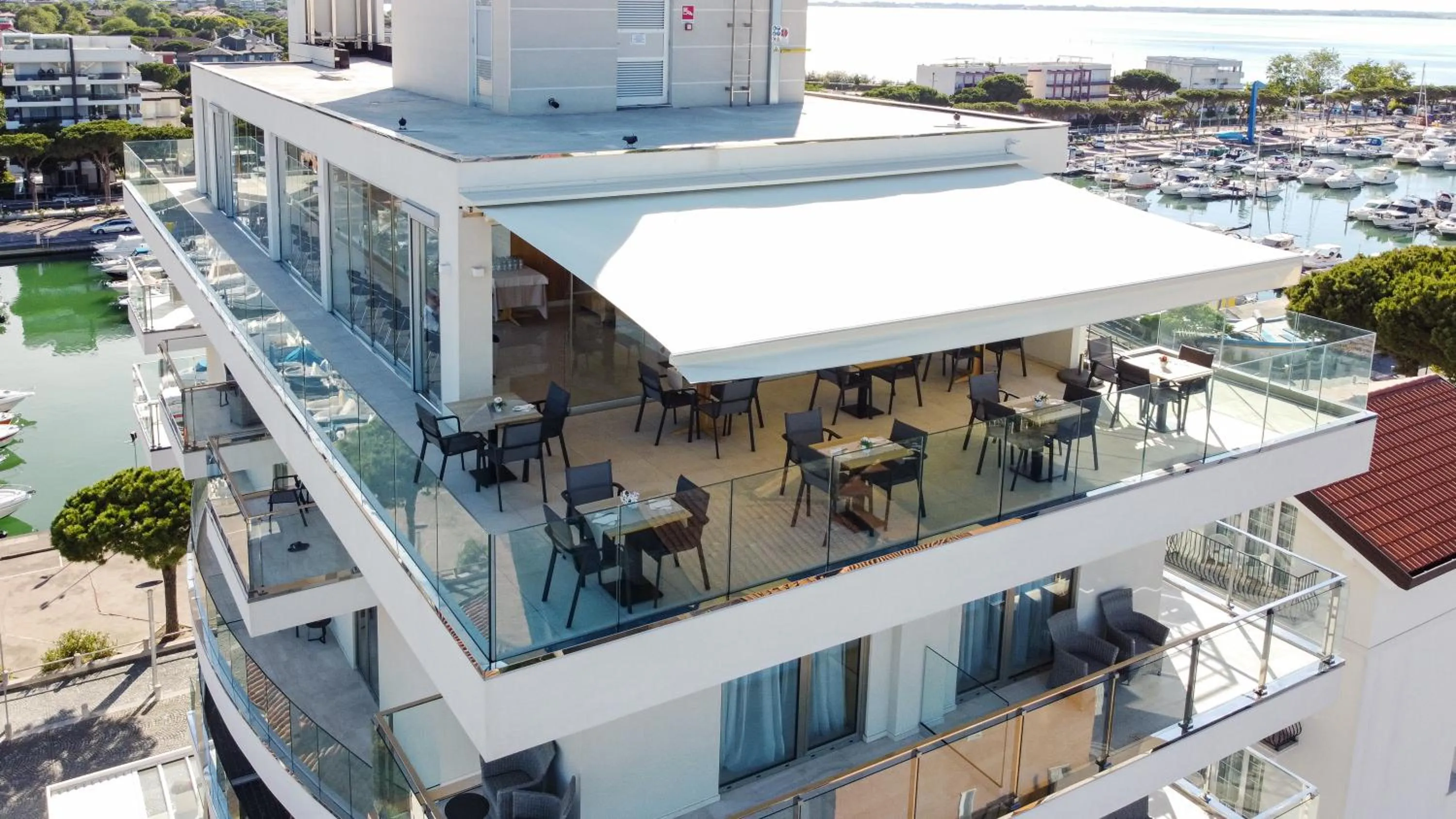 Bird's eye view in Hotel Mare