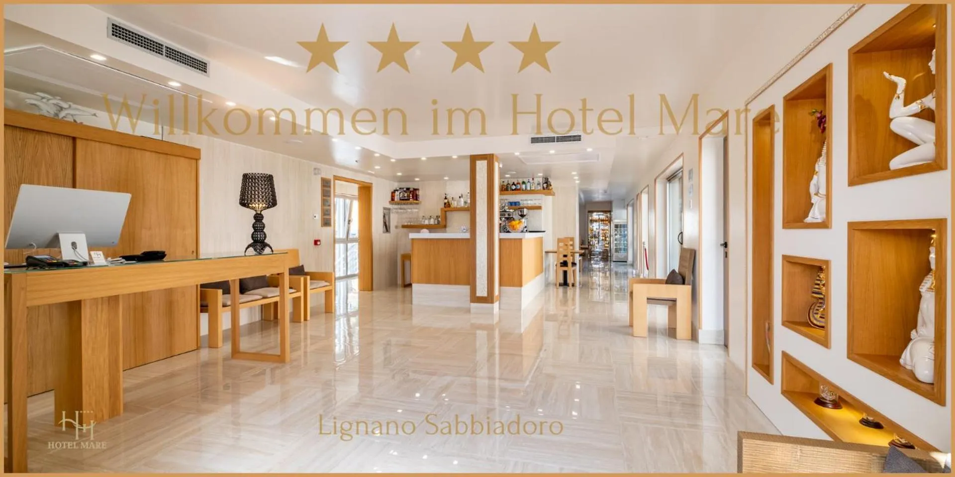 Lobby or reception in Hotel Mare