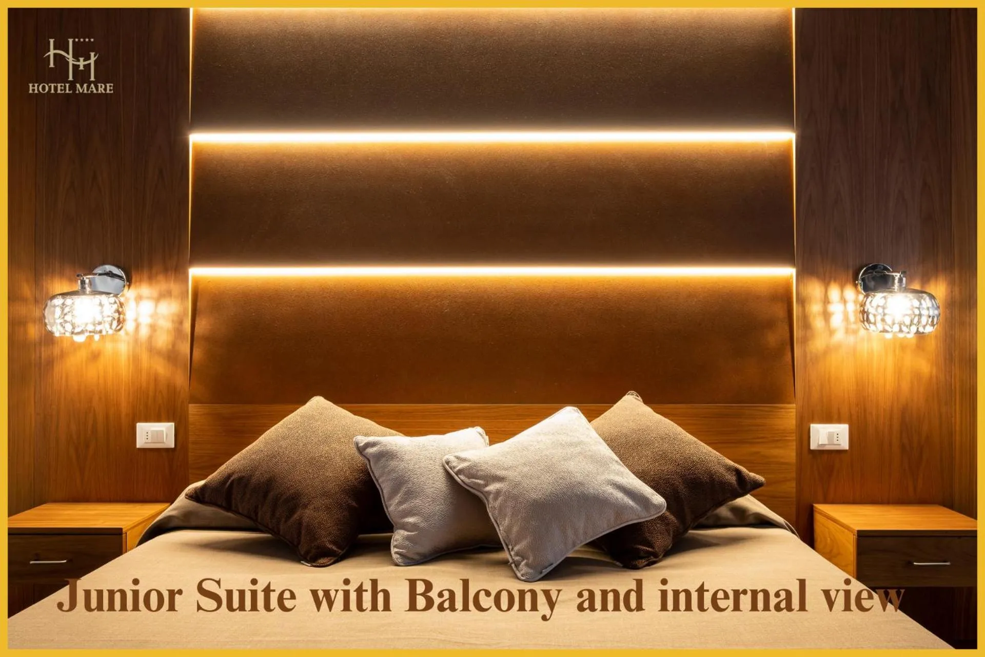 Bedroom, Bed in Hotel Mare