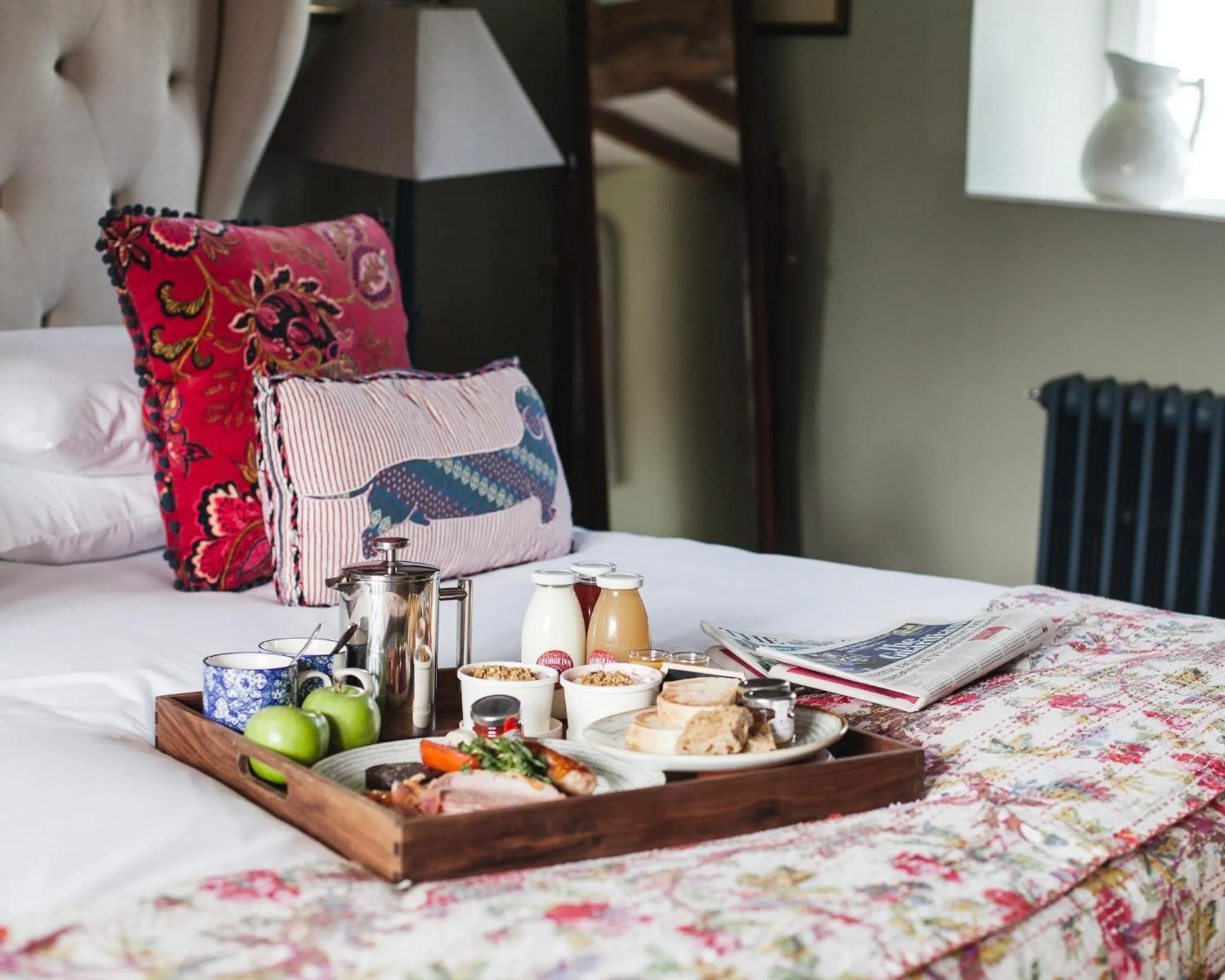 Bed in The George Inn