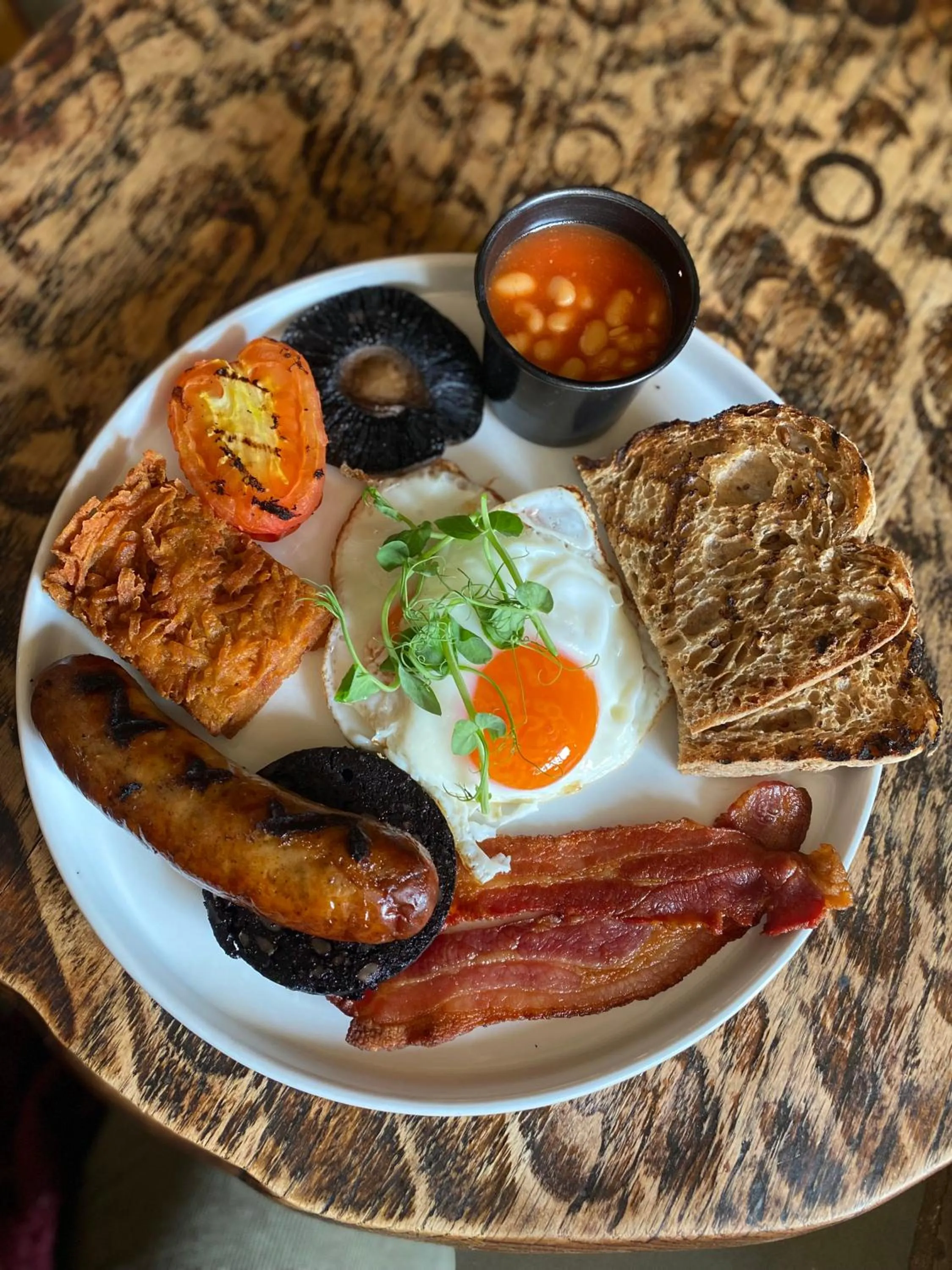 Food and drinks in The George Inn