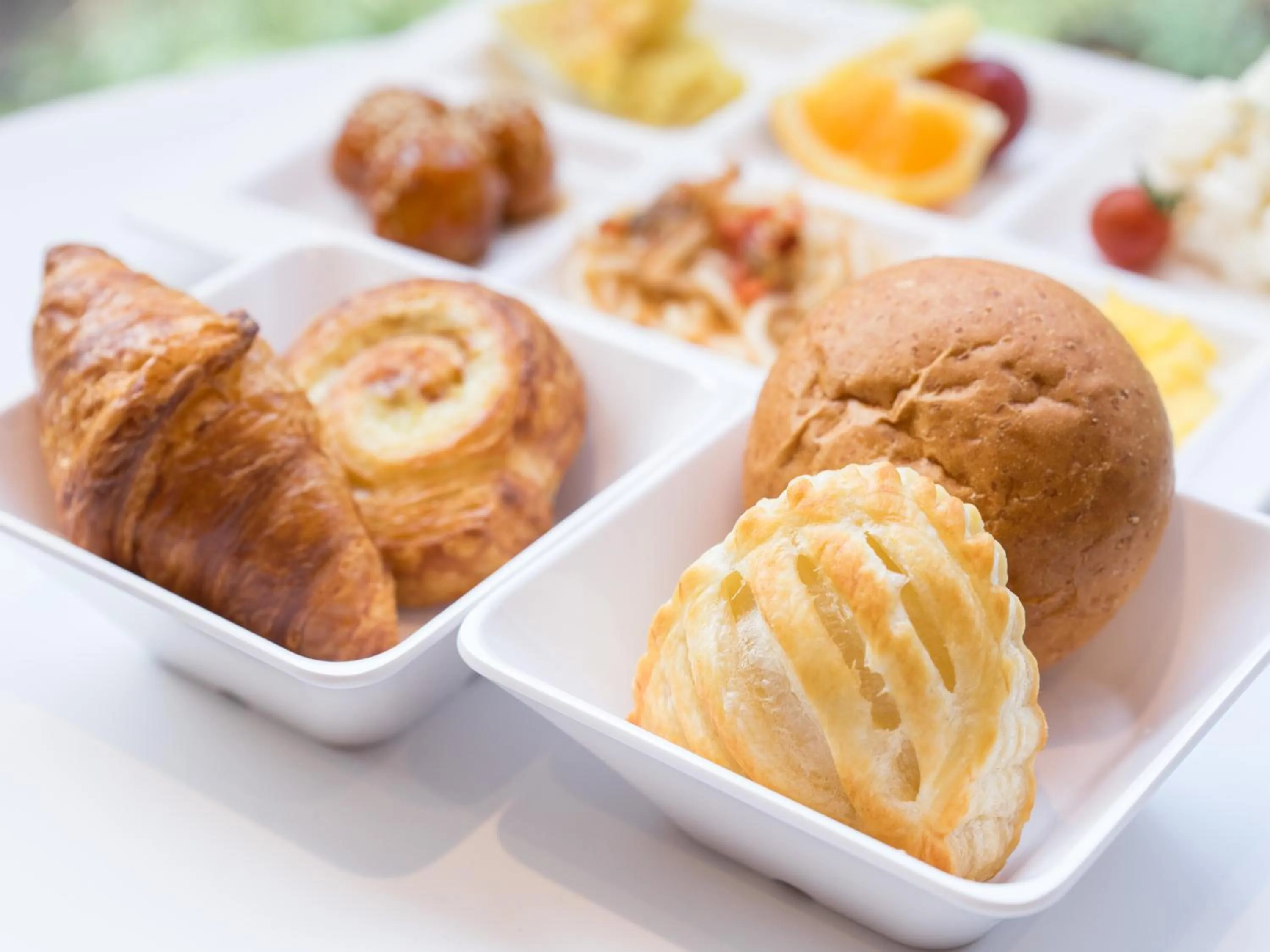 Buffet breakfast in Super Hotel Saitama Kawagoe