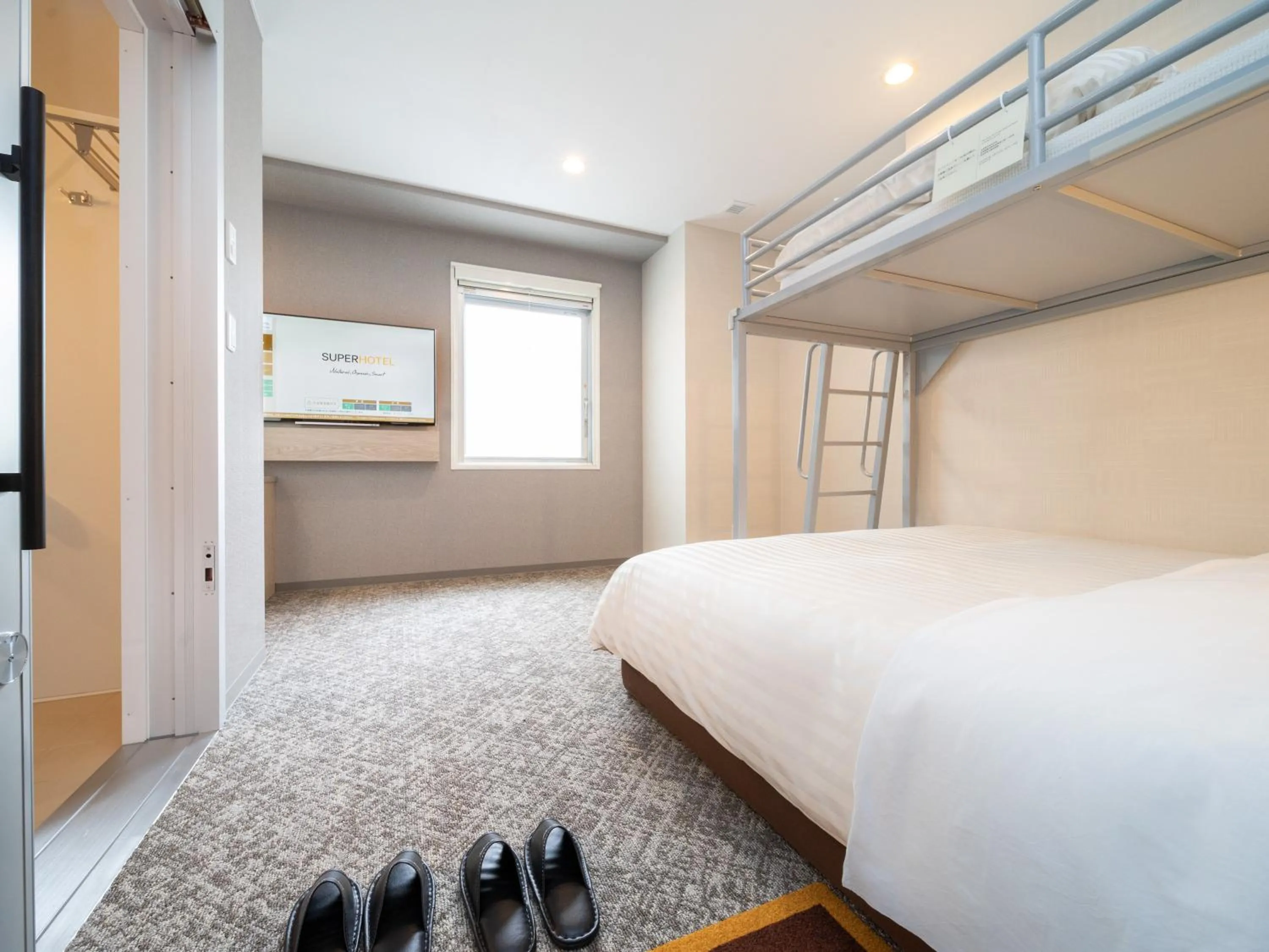 bunk bed, Bed in Super Hotel Saitama Kawagoe