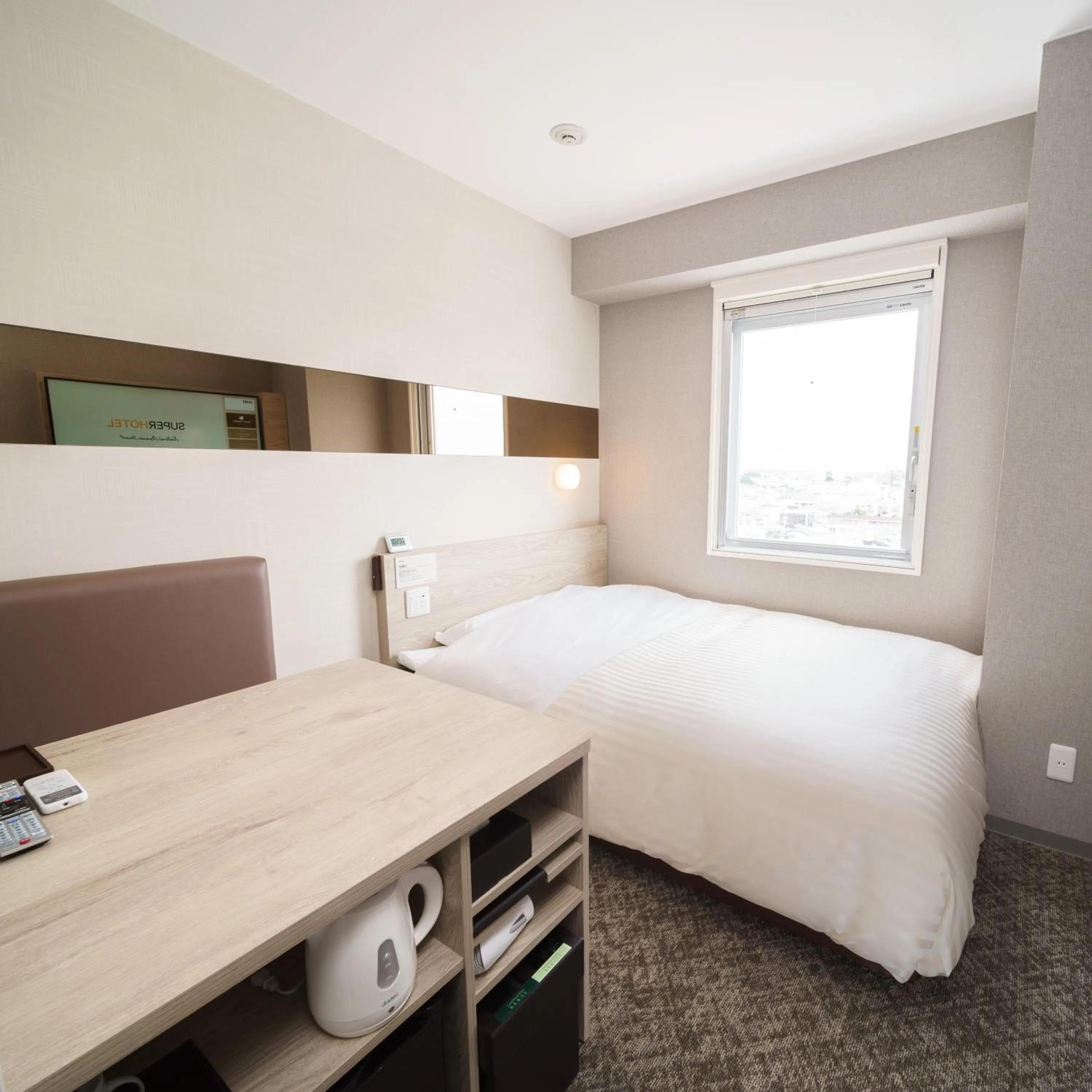 Bedroom, Bed in Super Hotel Saitama Kawagoe