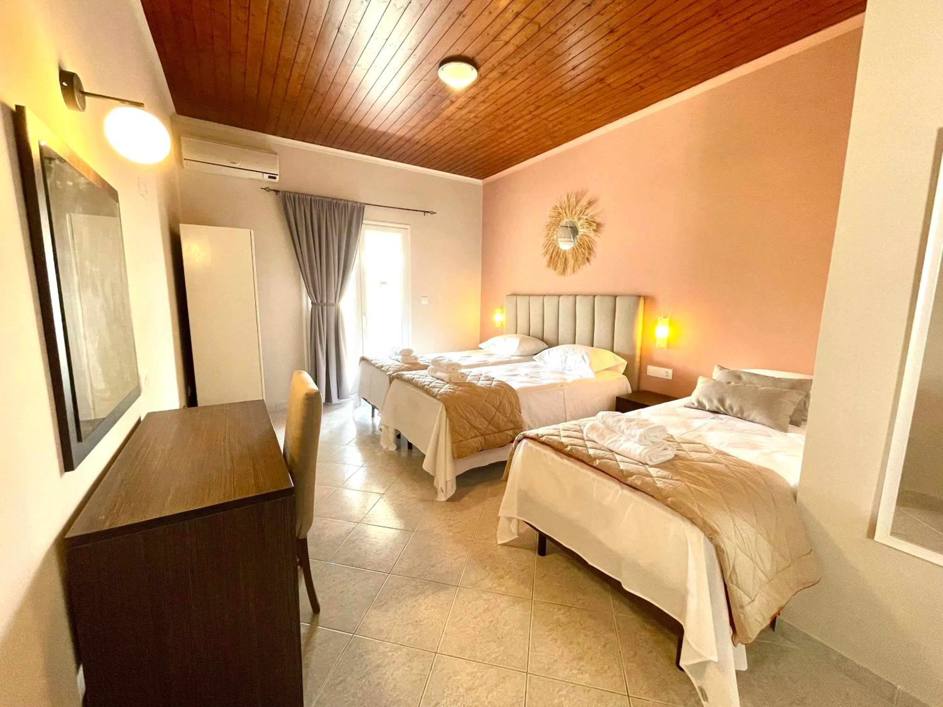 Bed in Oasis Beach Club