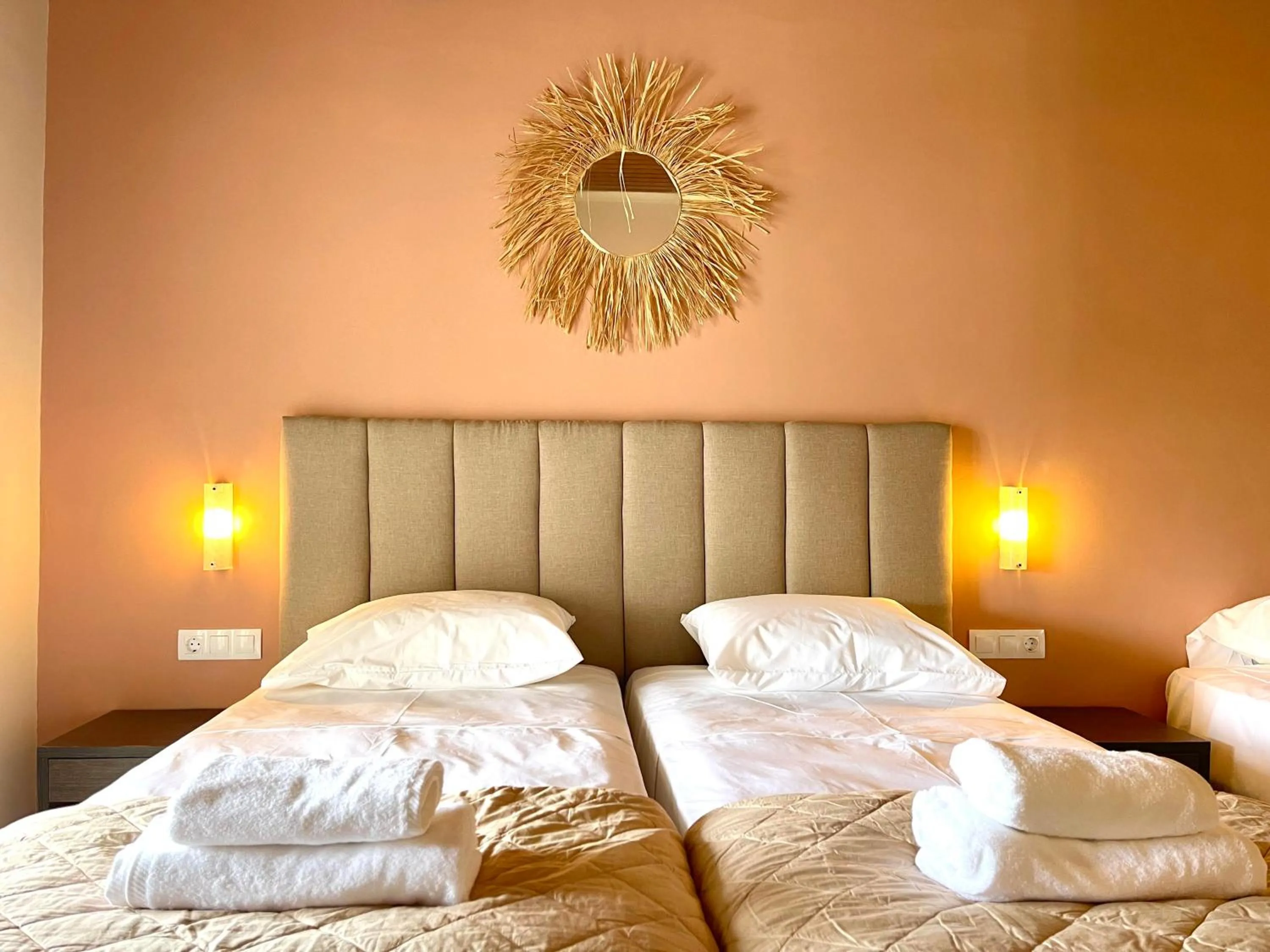 Bed in Oasis Beach Club