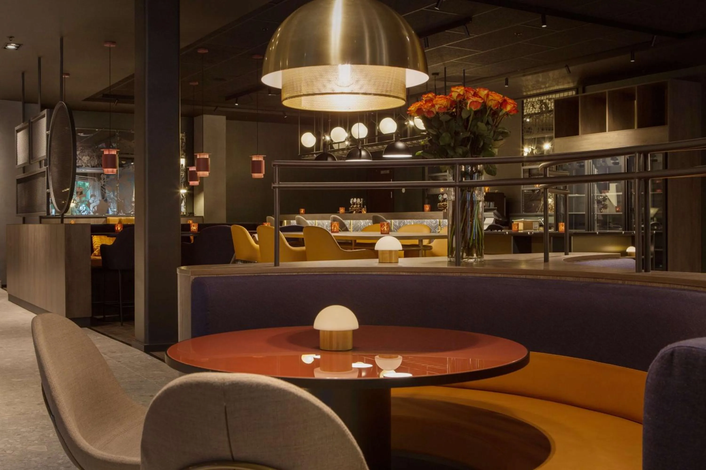 Restaurant/places to eat in Scandic Helsfyr