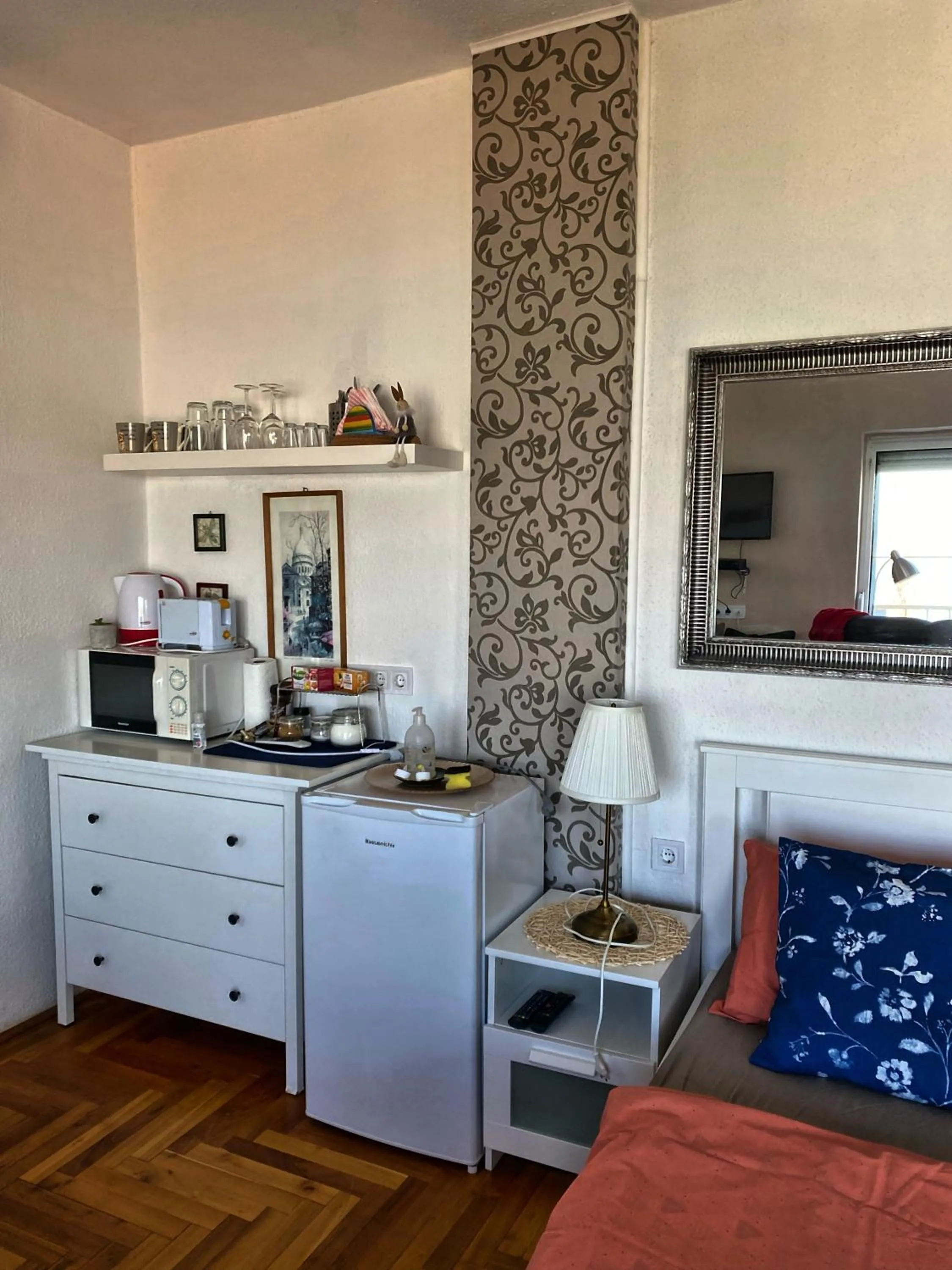 Coffee/tea facilities in Villa Borostyán