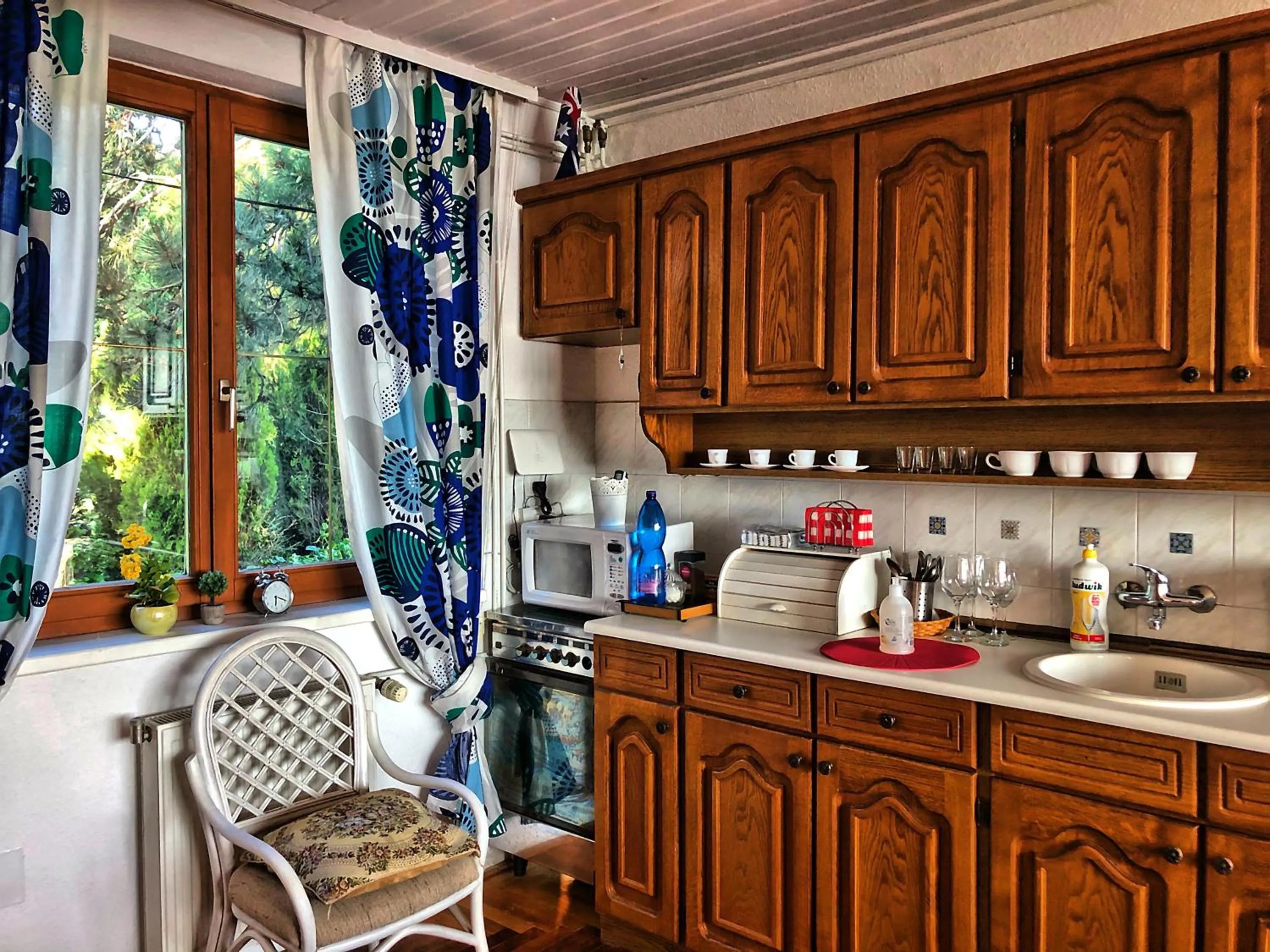 Dining area in Villa Borostyán