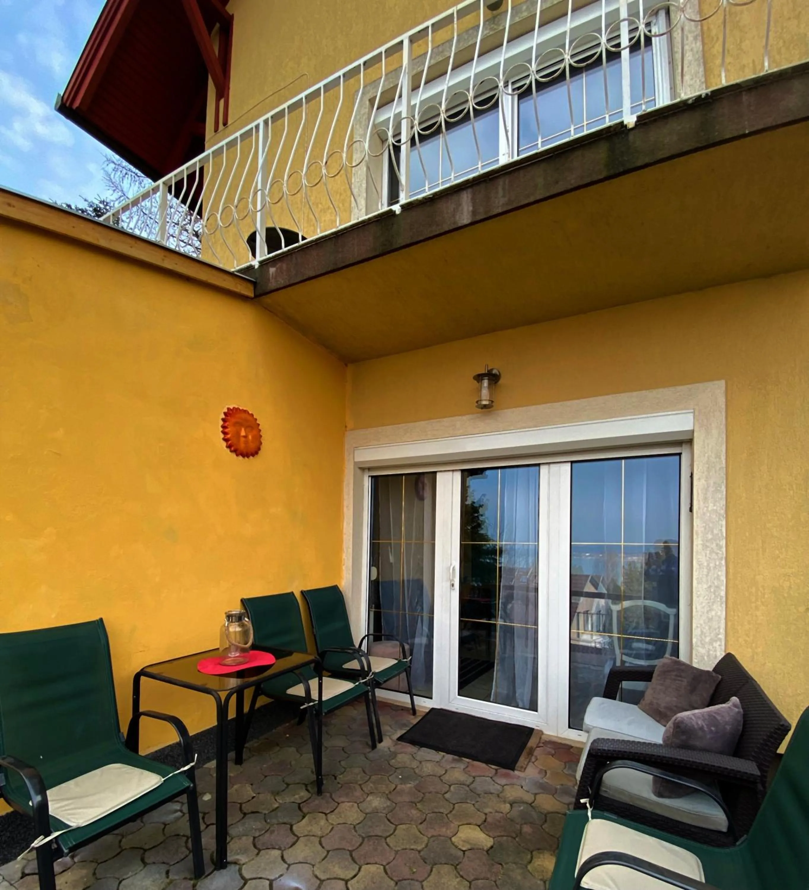 Patio in Villa Borostyán