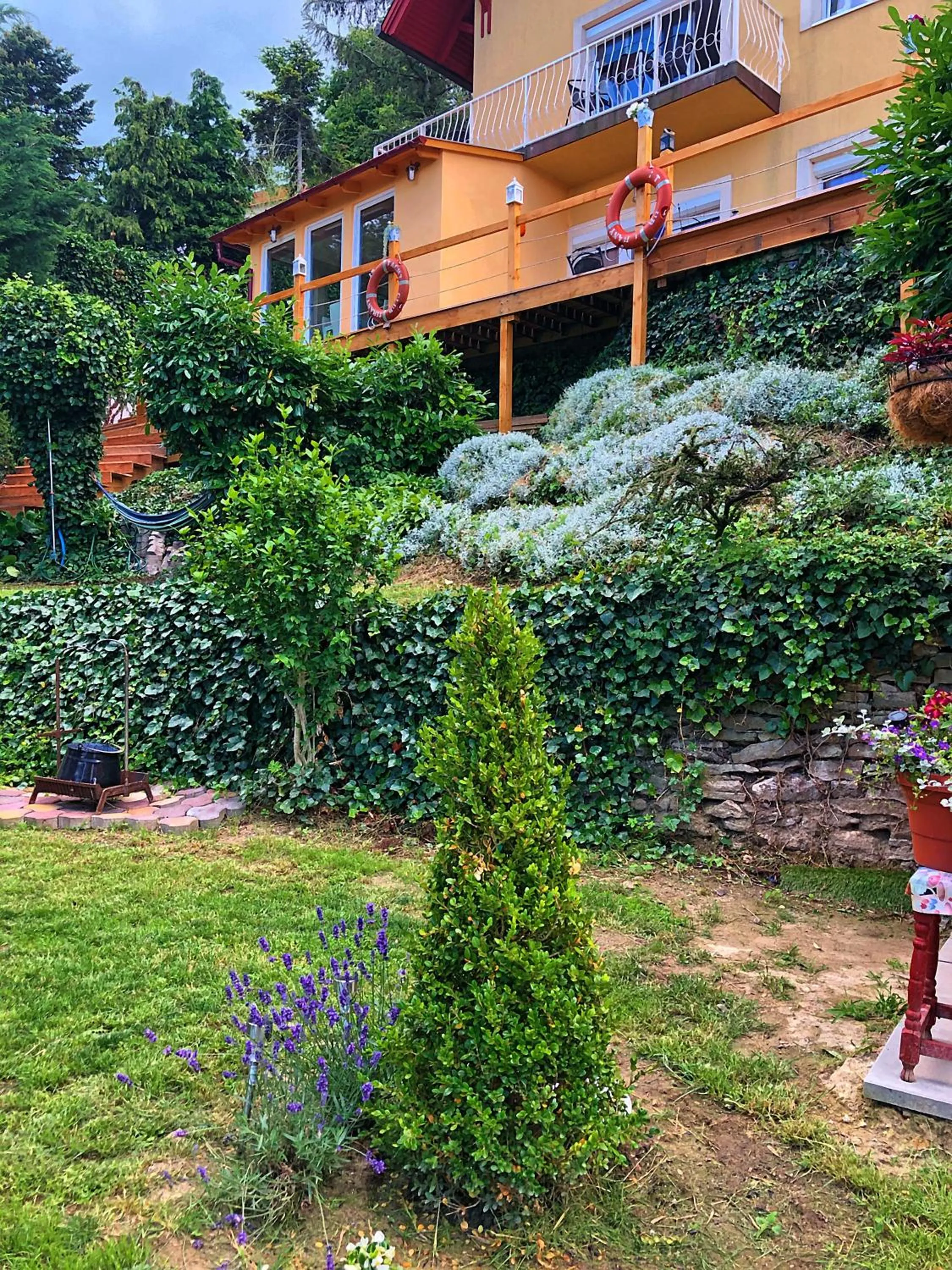 Property building in Villa Borostyán