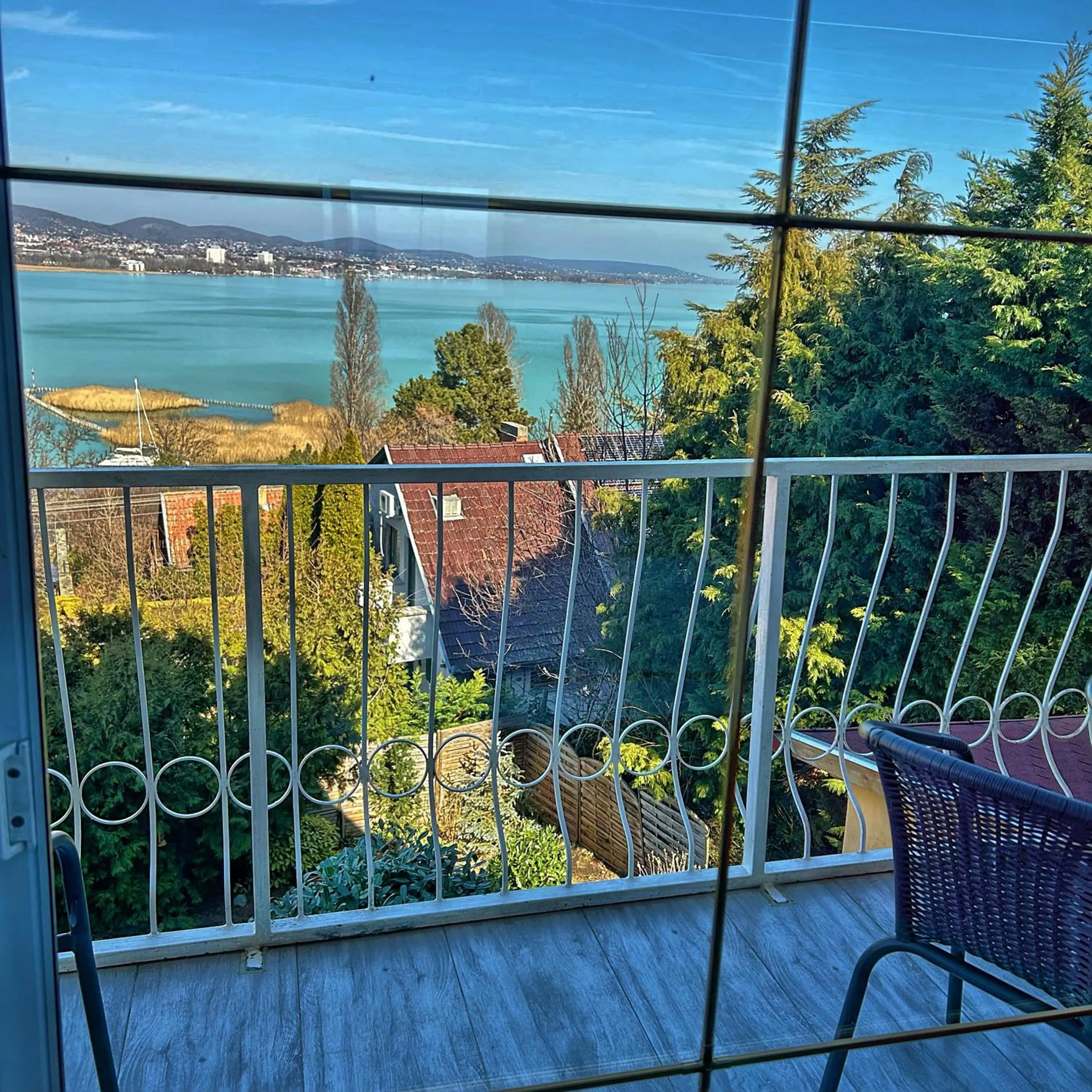 Balcony/Terrace in Villa Borostyán
