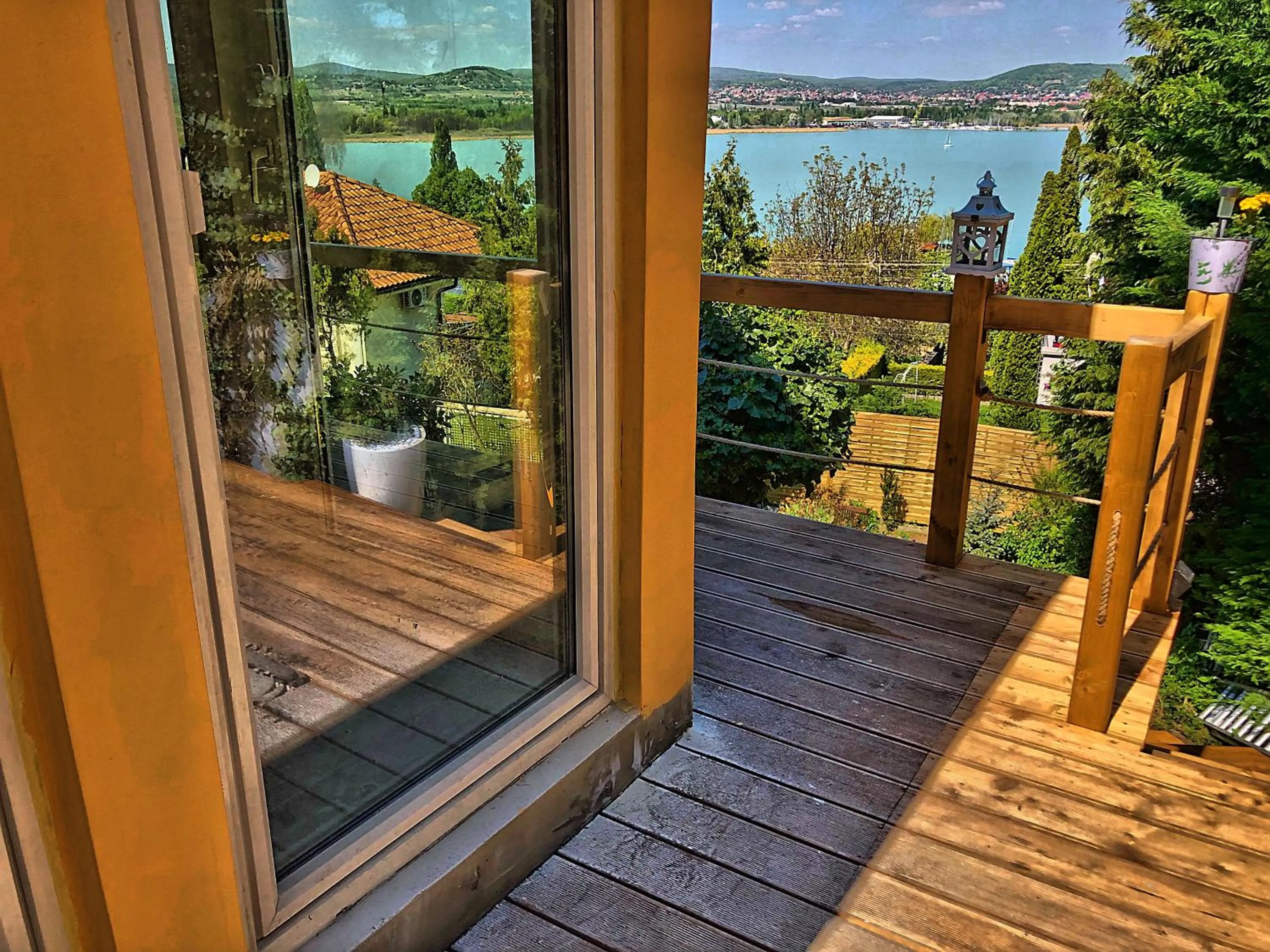 Balcony/Terrace in Villa Borostyán