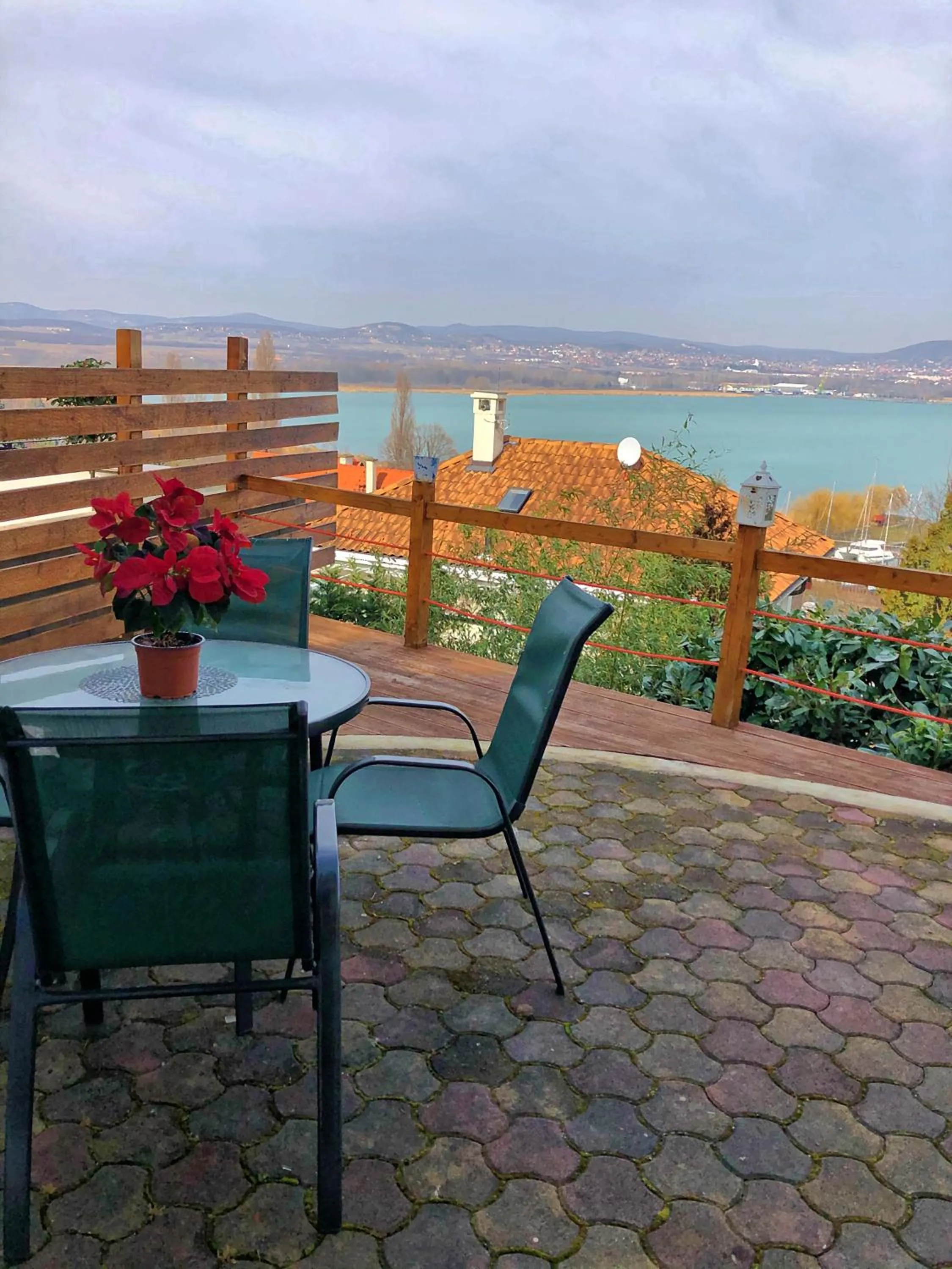 Balcony/Terrace in Villa Borostyán