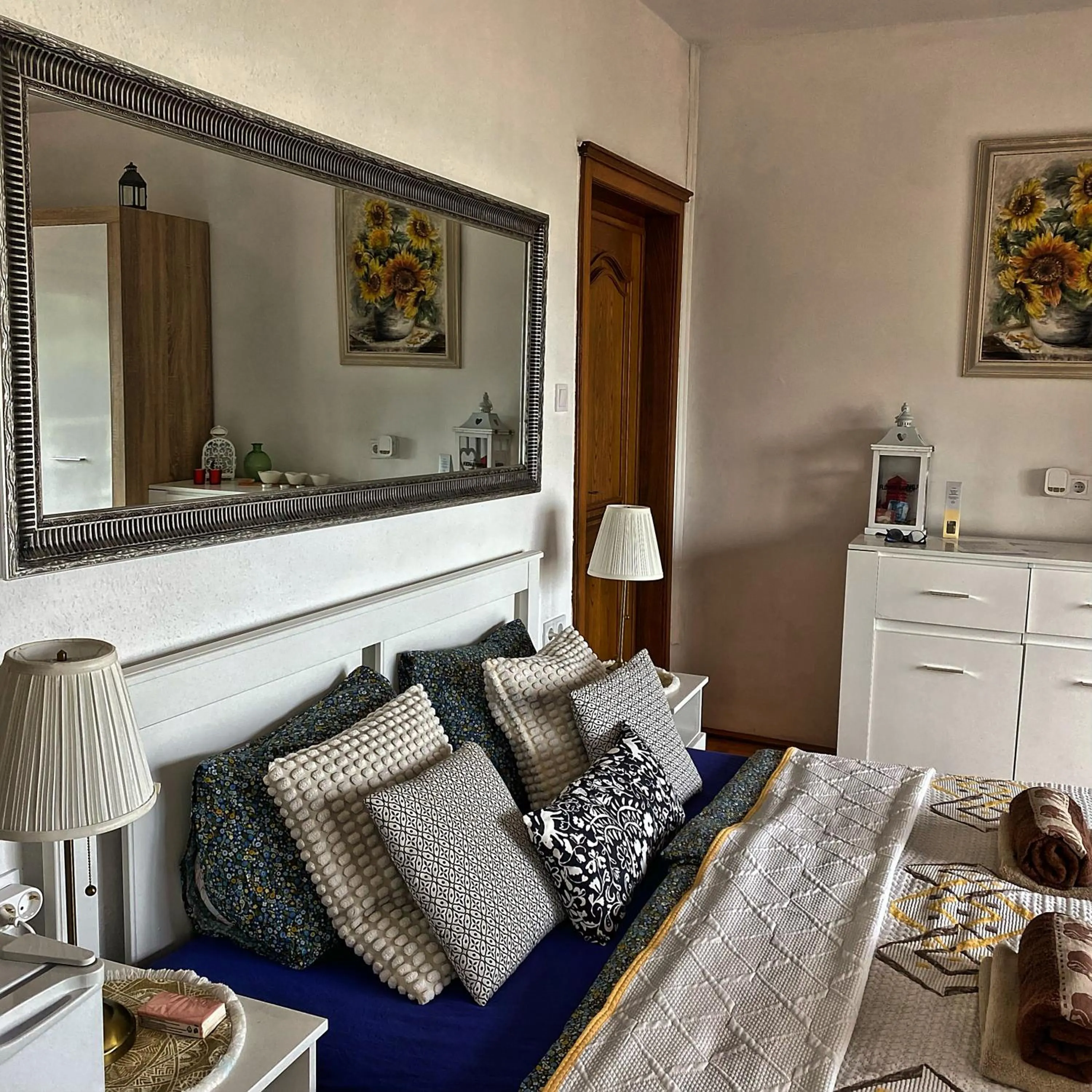 Living room in Villa Borostyán