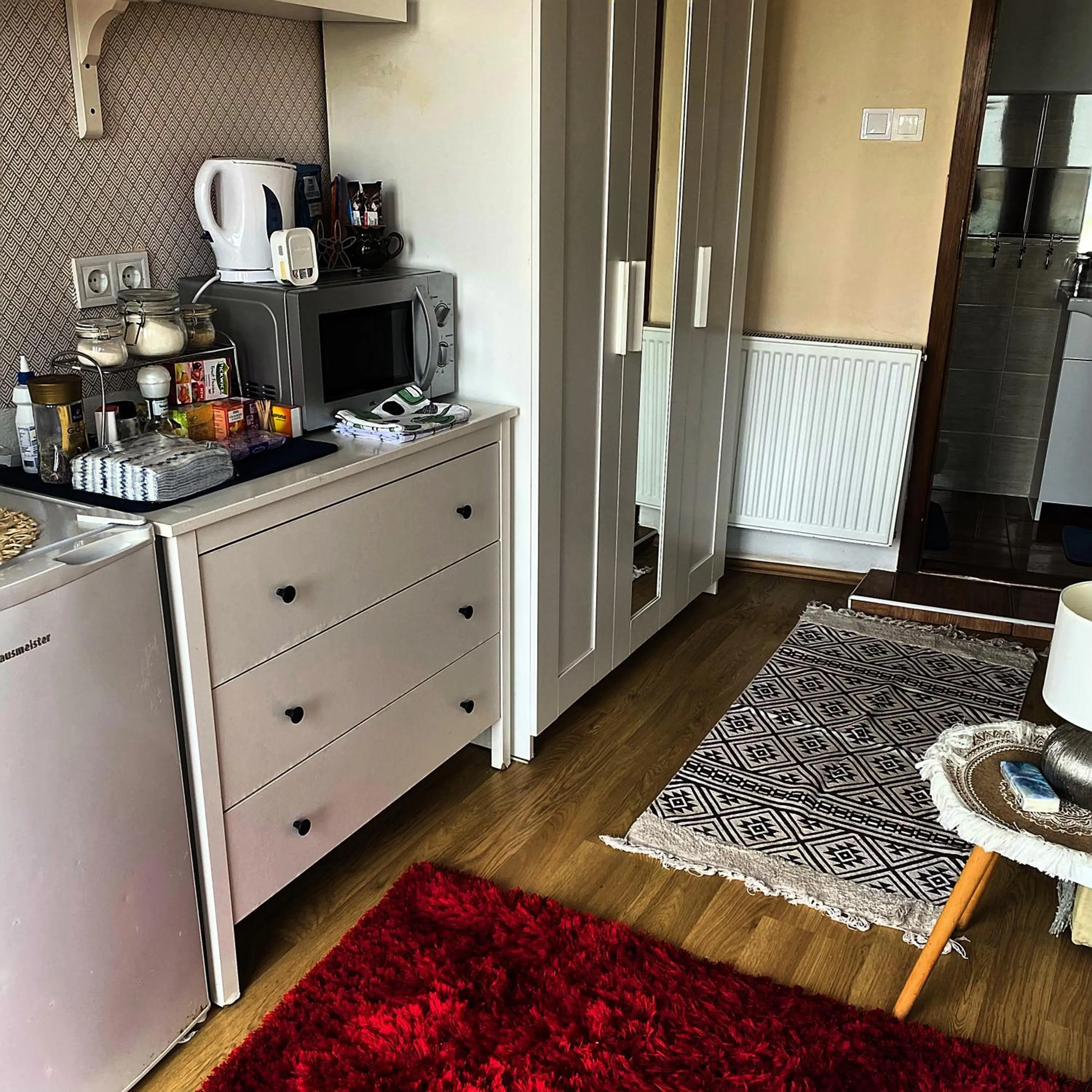 Coffee/tea facilities in Villa Borostyán