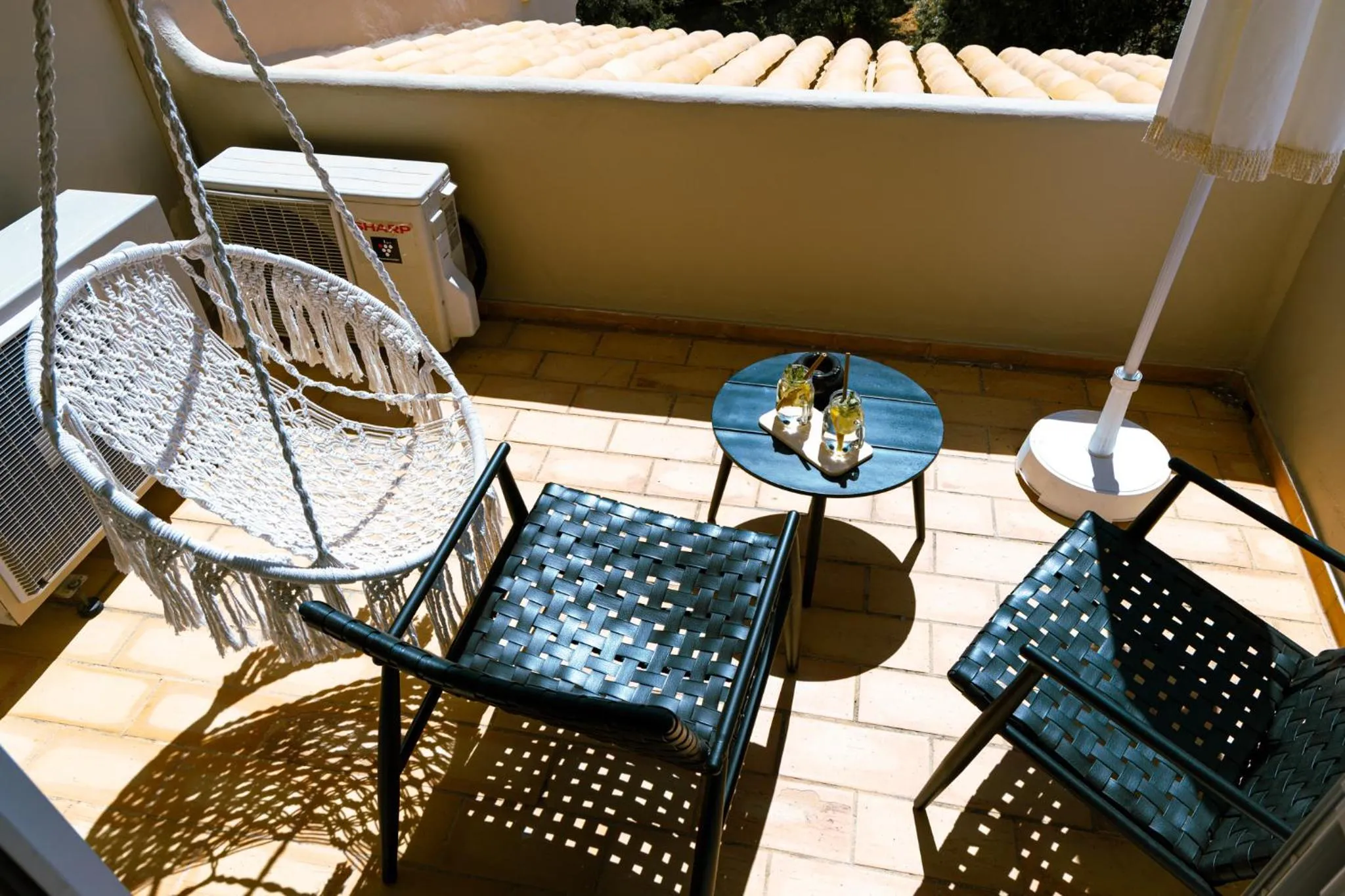 Balcony/Terrace in Green Moments Guest House Portimão