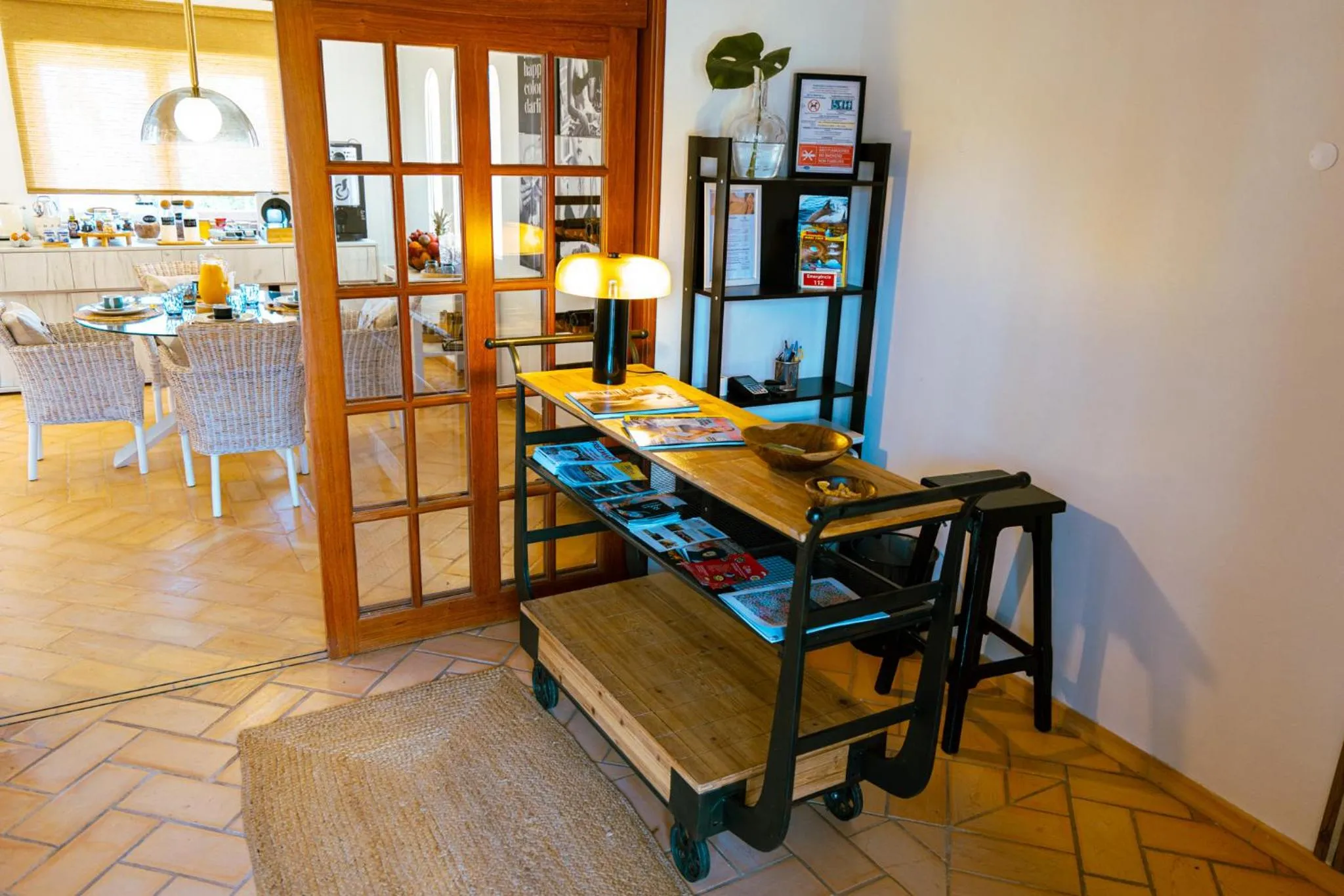 Lobby or reception in Green Moments Guest House Portimão