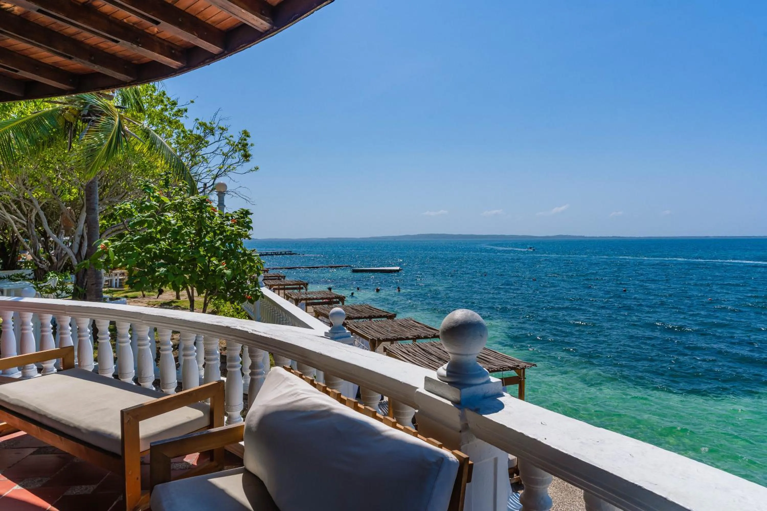 Balcony/Terrace in Hotel Cocoliso Island Resort