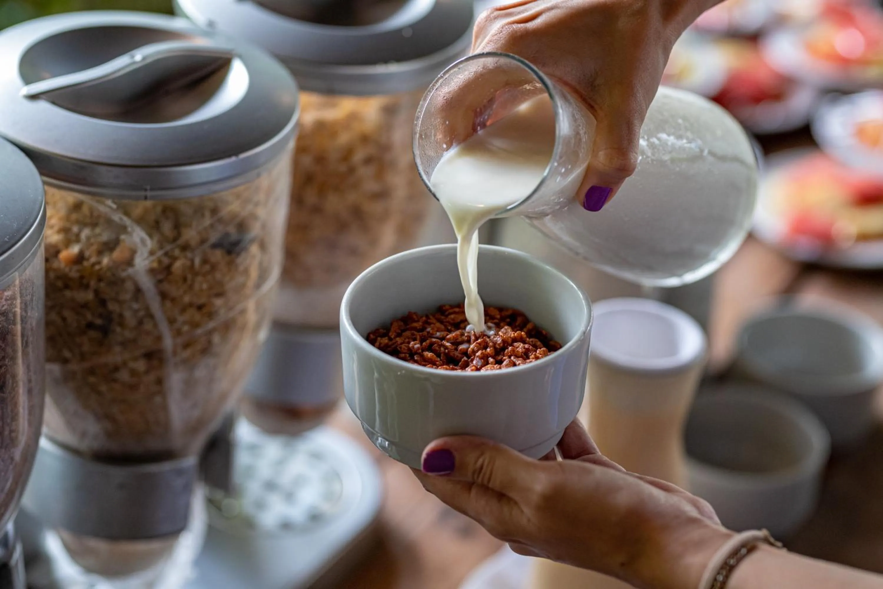 Breakfast in Hotel Cocoliso Island Resort