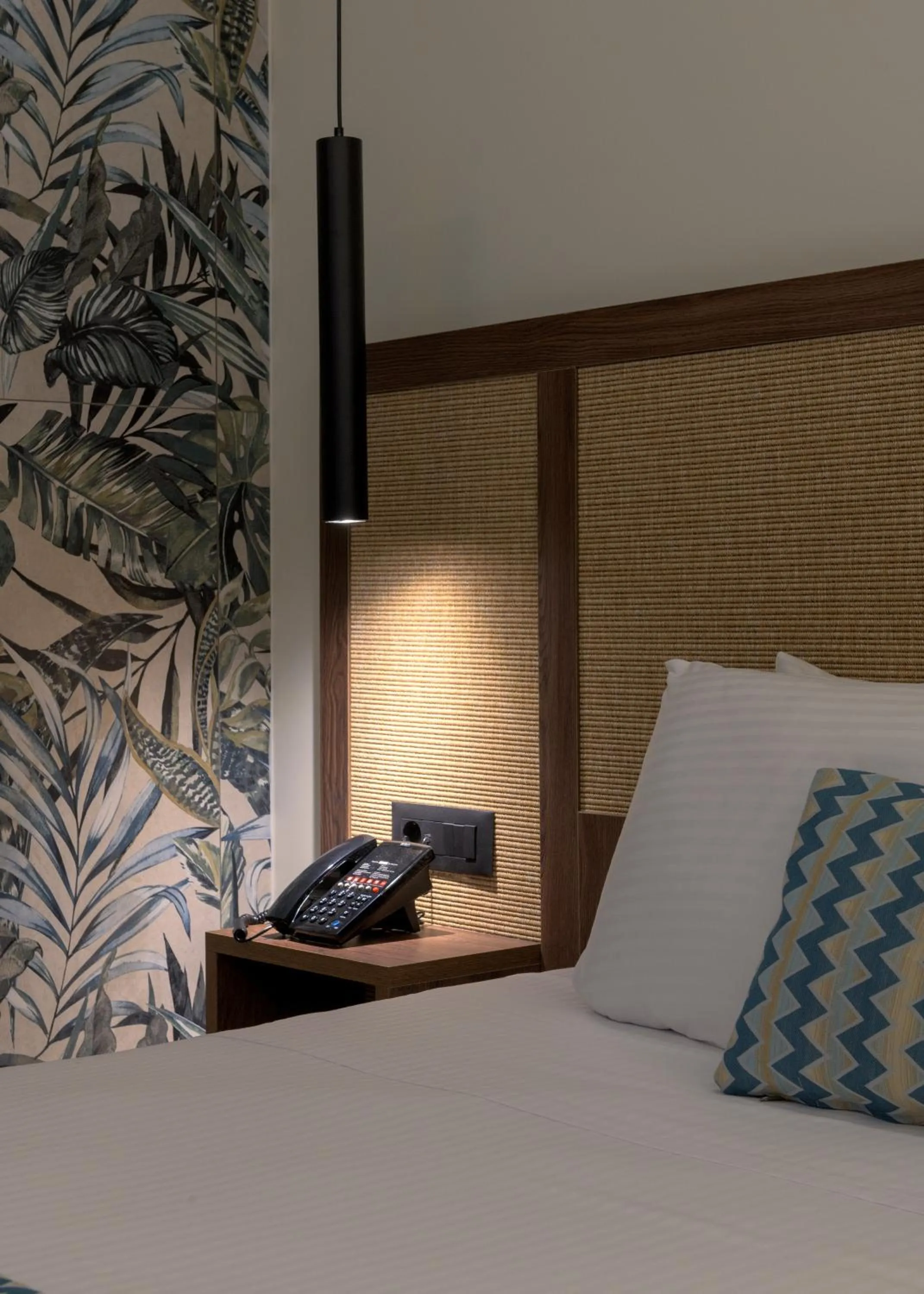 Bed in Oceanis Park Hotel