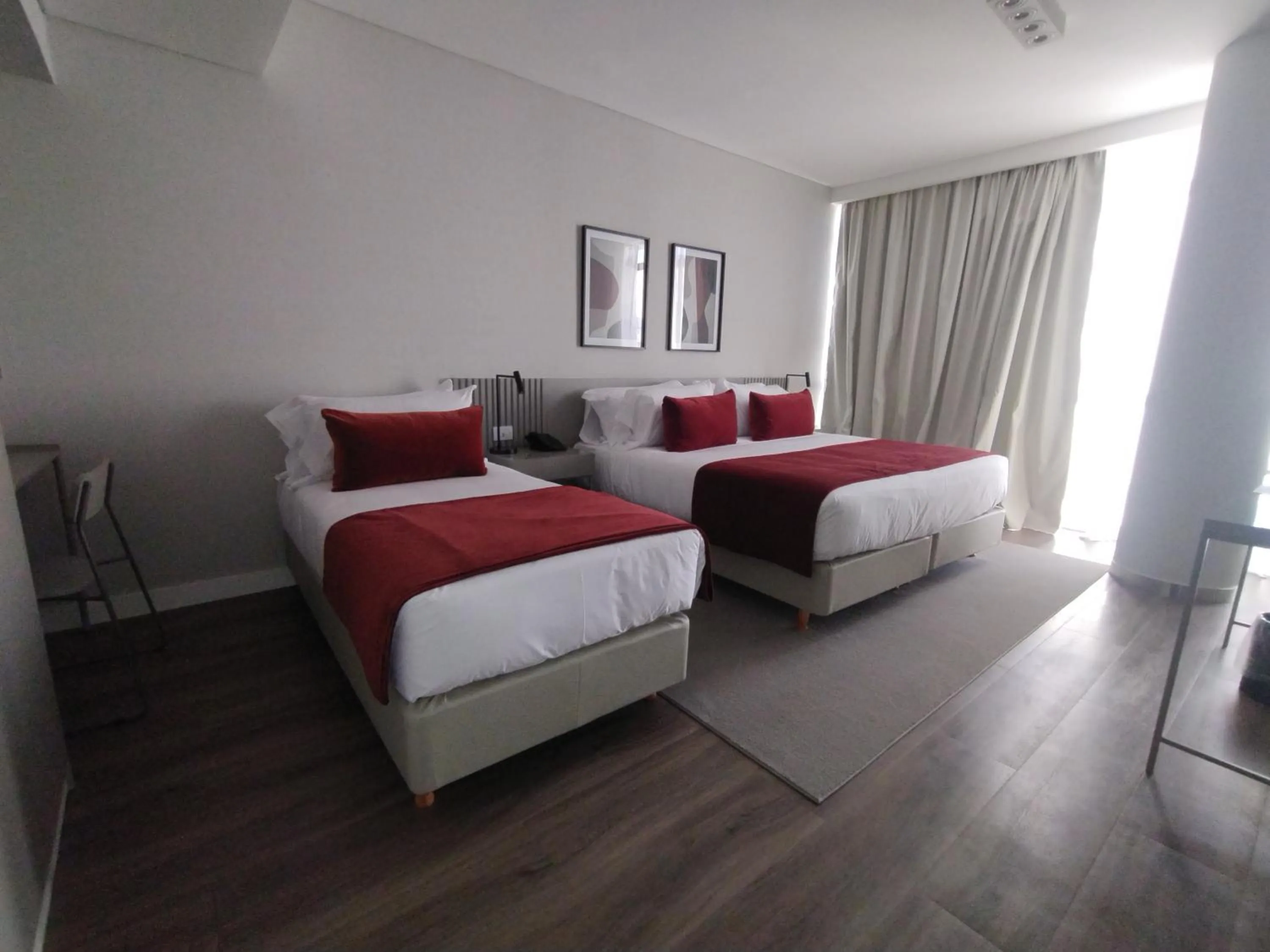 Photo of the whole room, Bed in Guemes Hotel & Spa