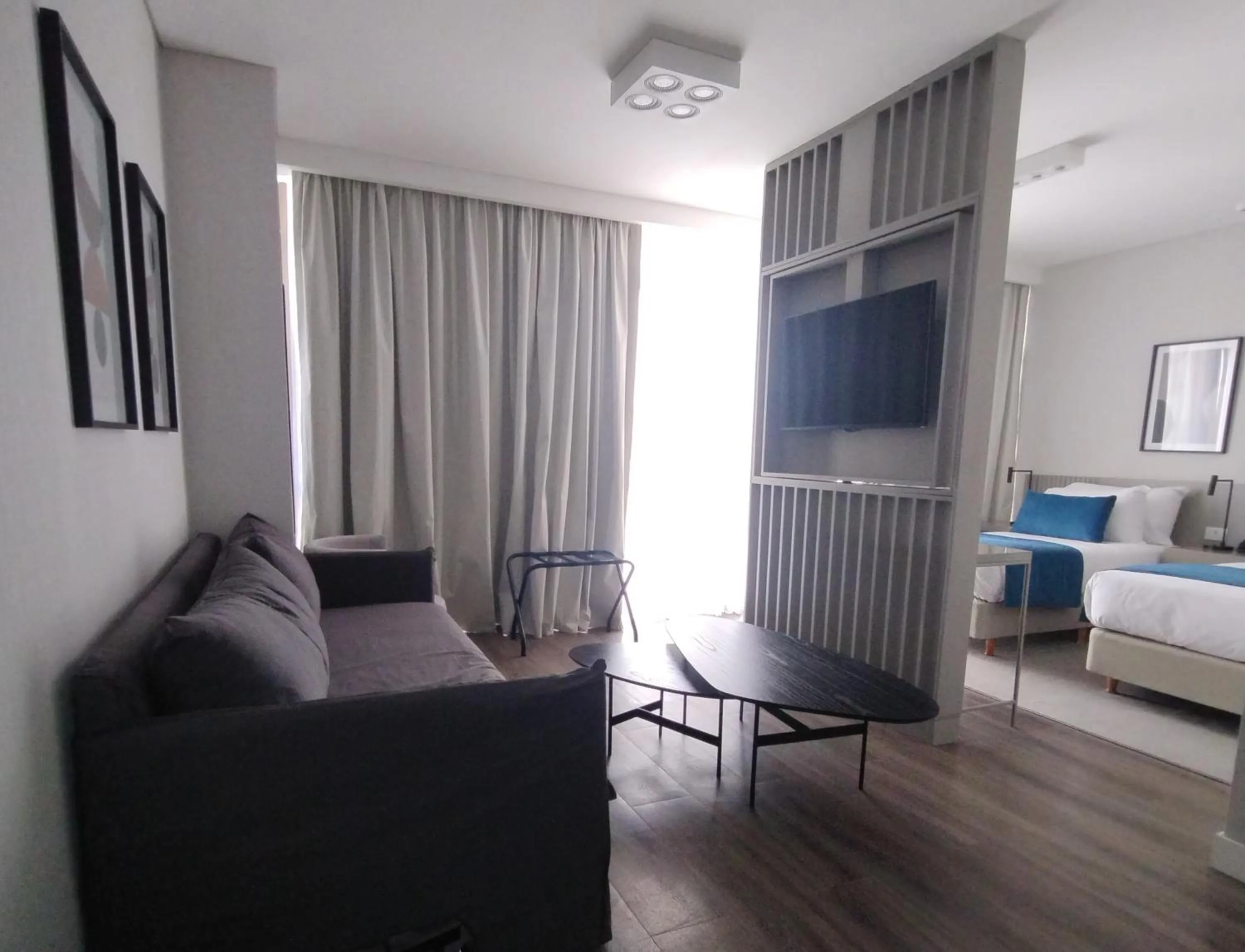 Photo of the whole room, Bed in Guemes Hotel & Spa