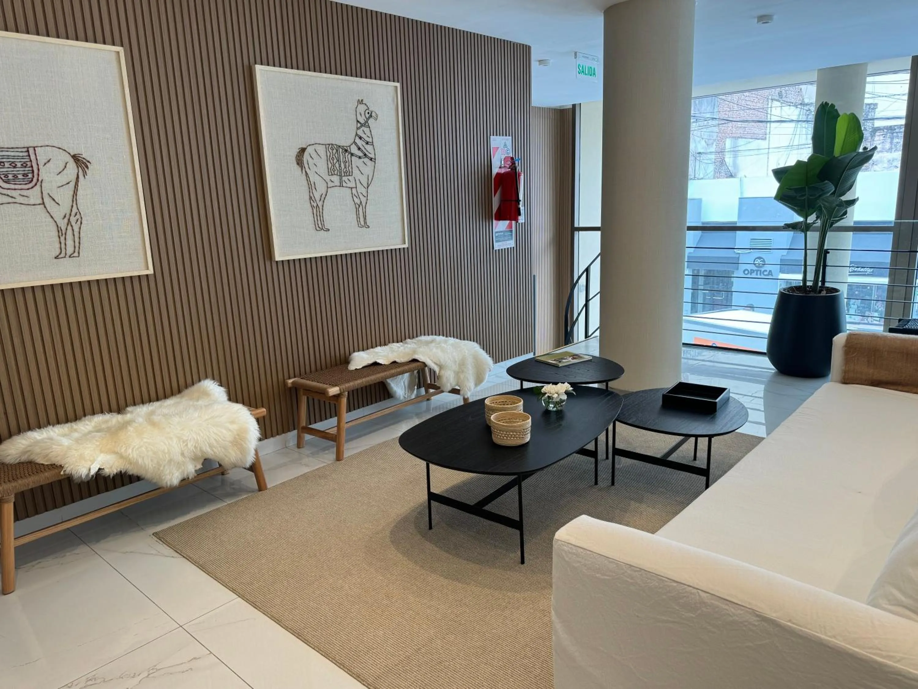 Living room in Guemes Hotel & Spa