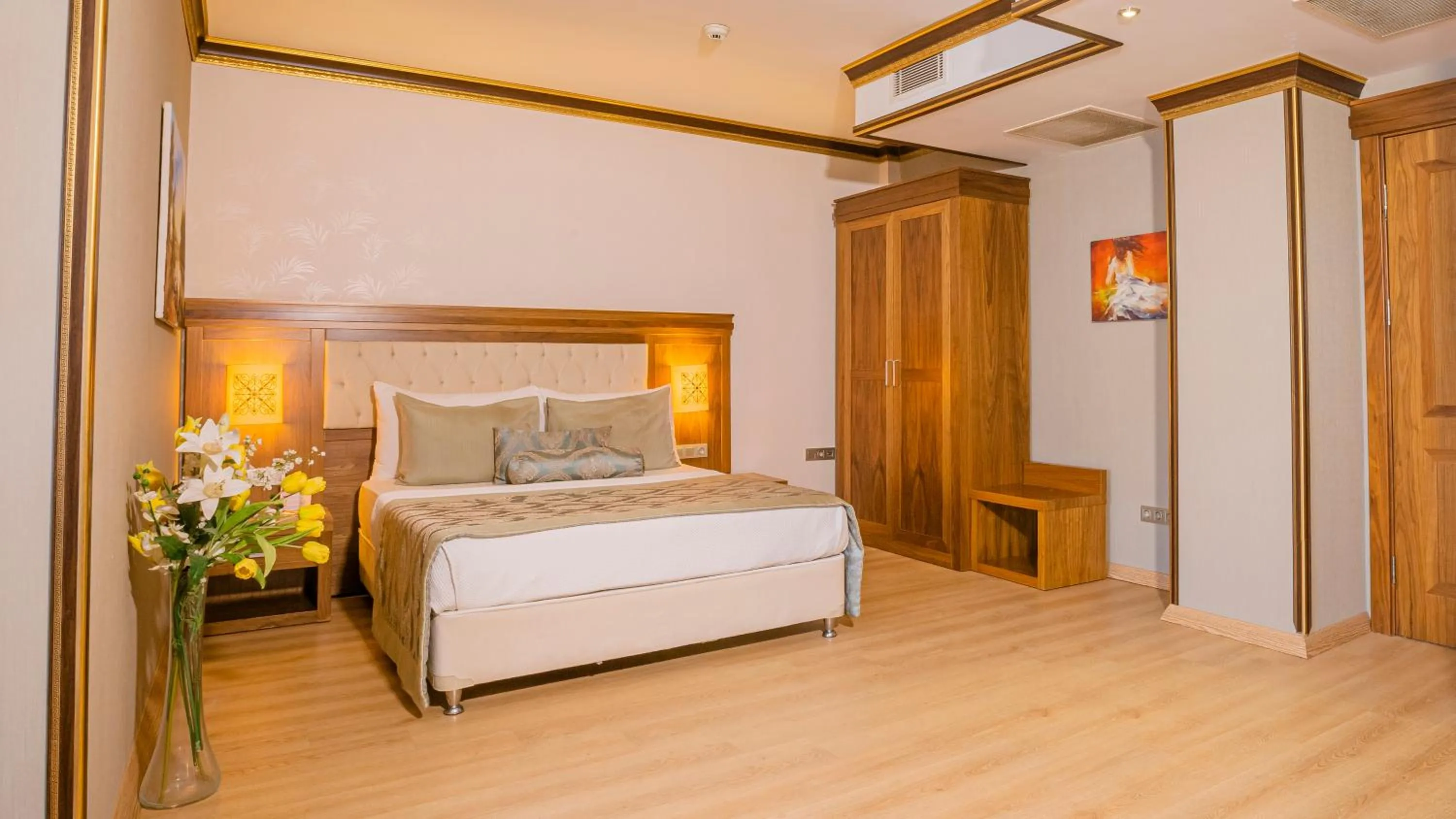 Bed in Yücesoy Liva Hotel Spa & Convention Center Mersin