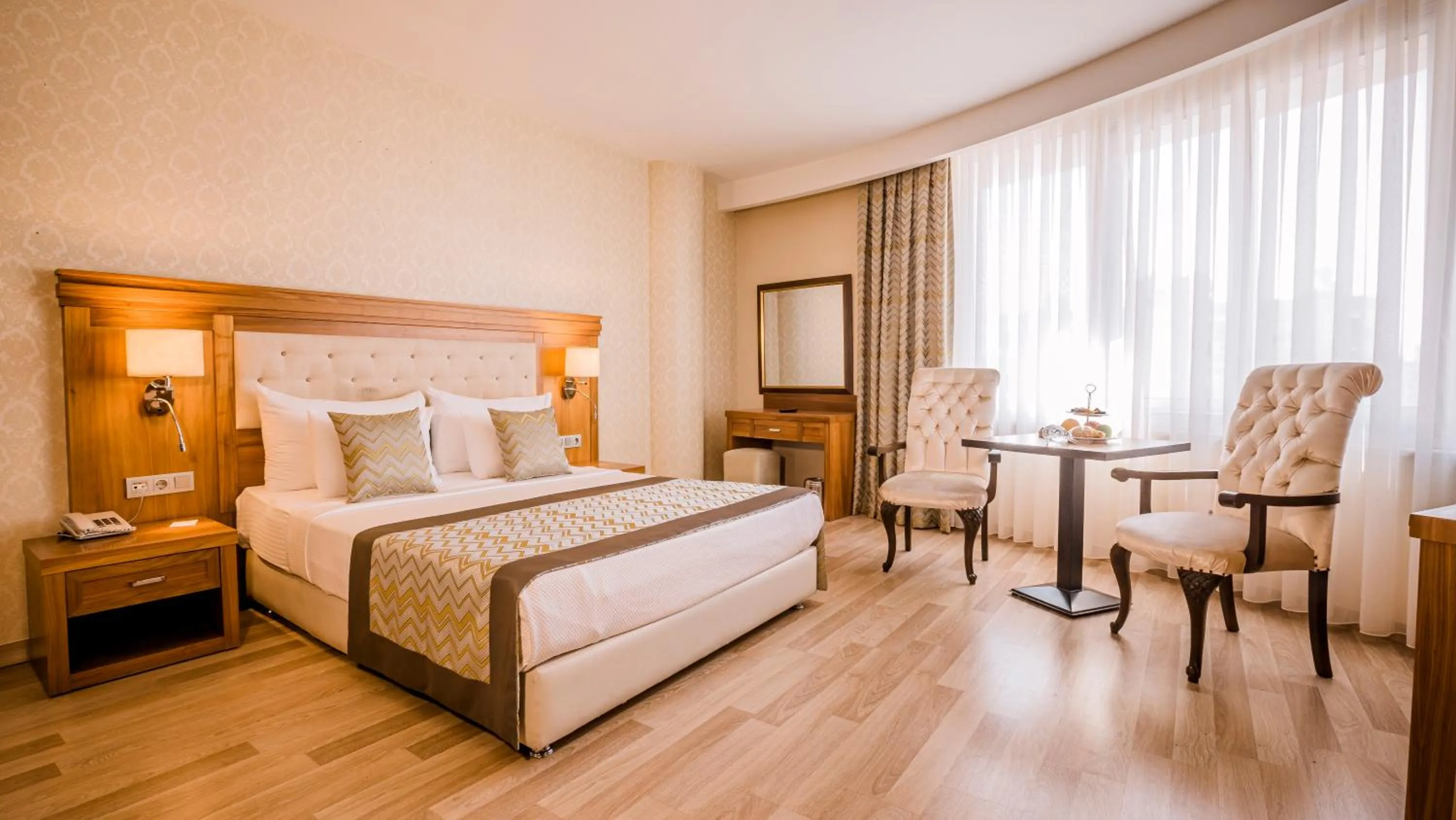 Bed in Yücesoy Liva Hotel Spa & Convention Center Mersin