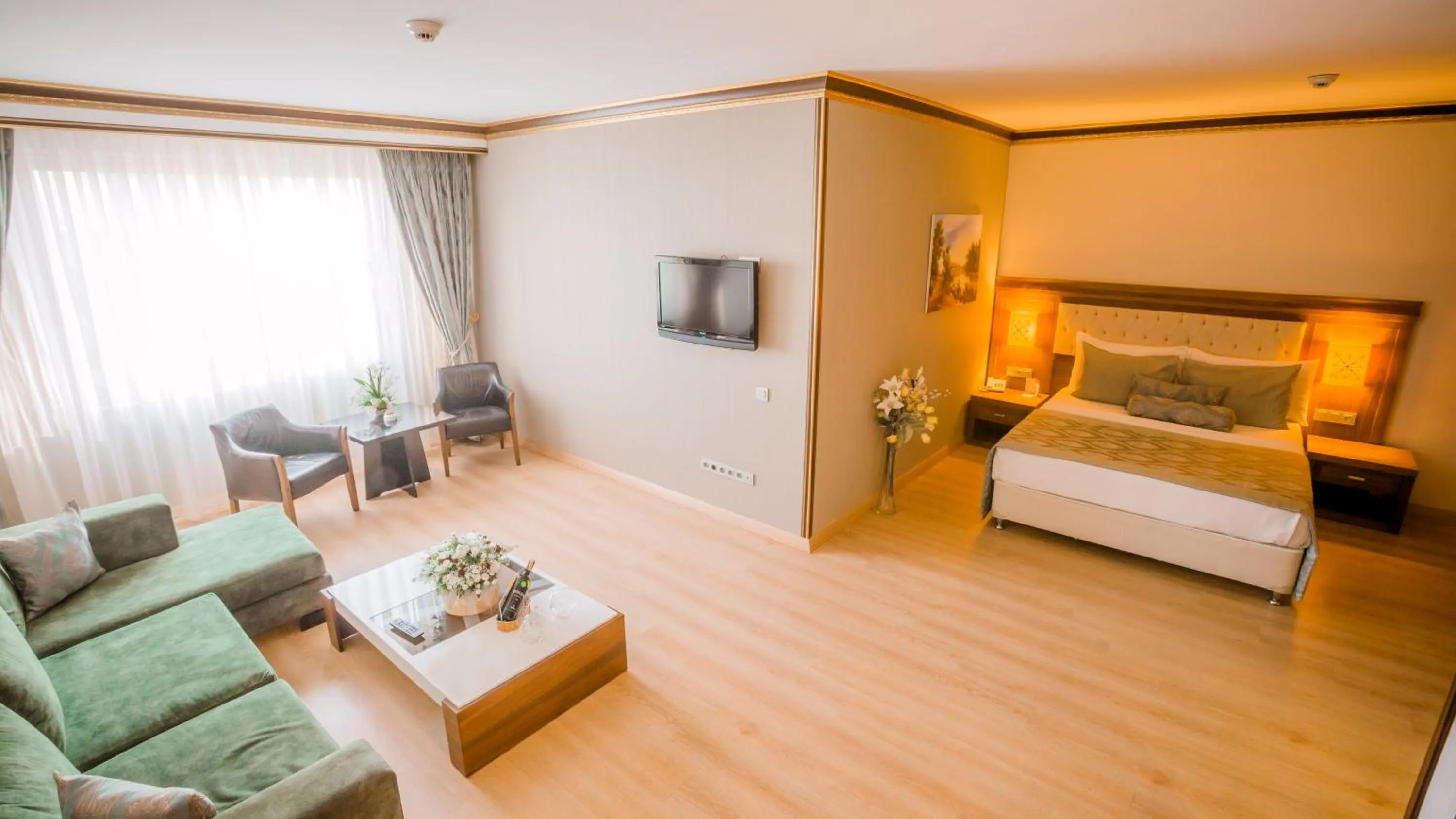 Bed in Yücesoy Liva Hotel Spa & Convention Center Mersin