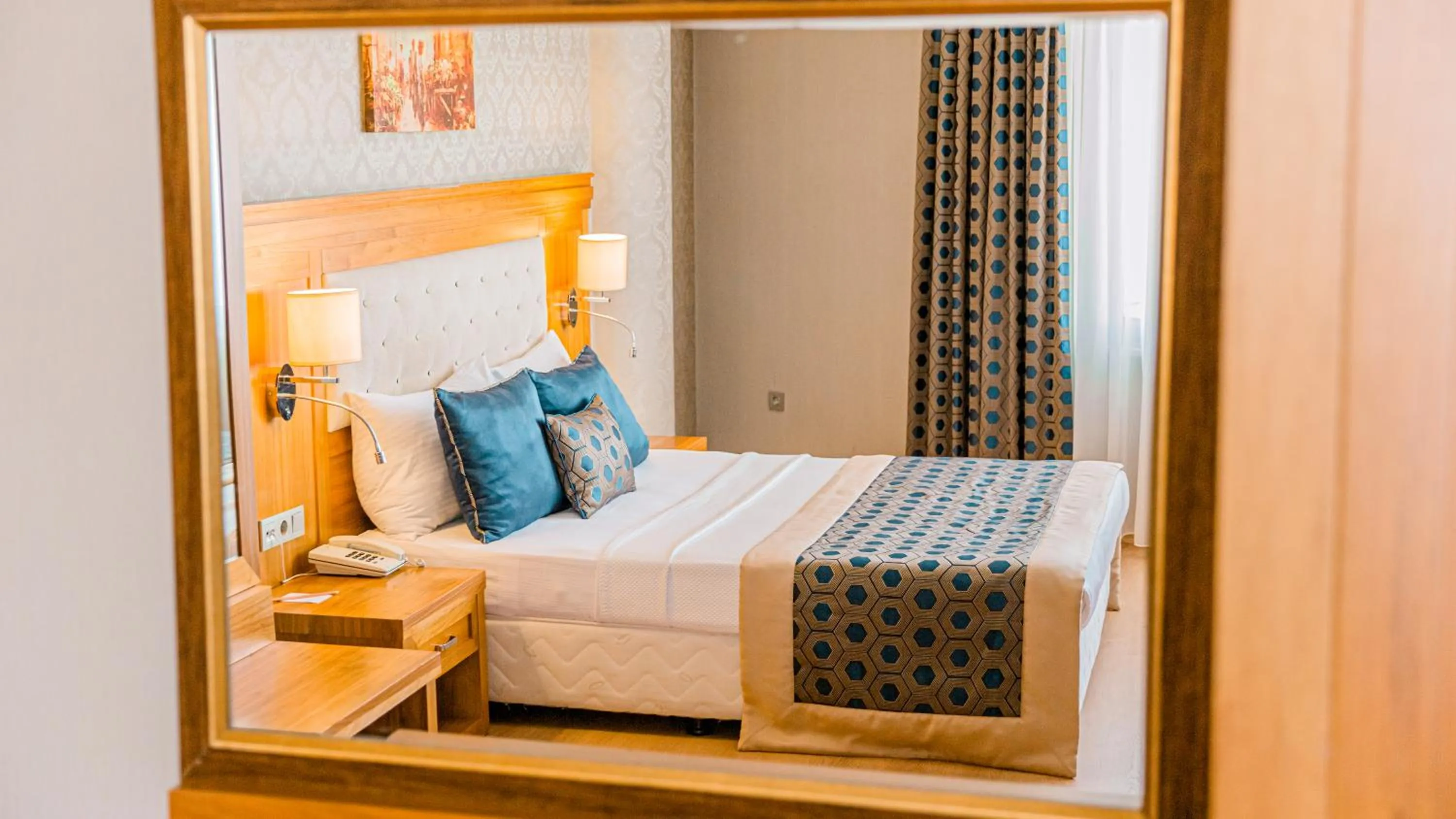 Bed in Yücesoy Liva Hotel Spa & Convention Center Mersin