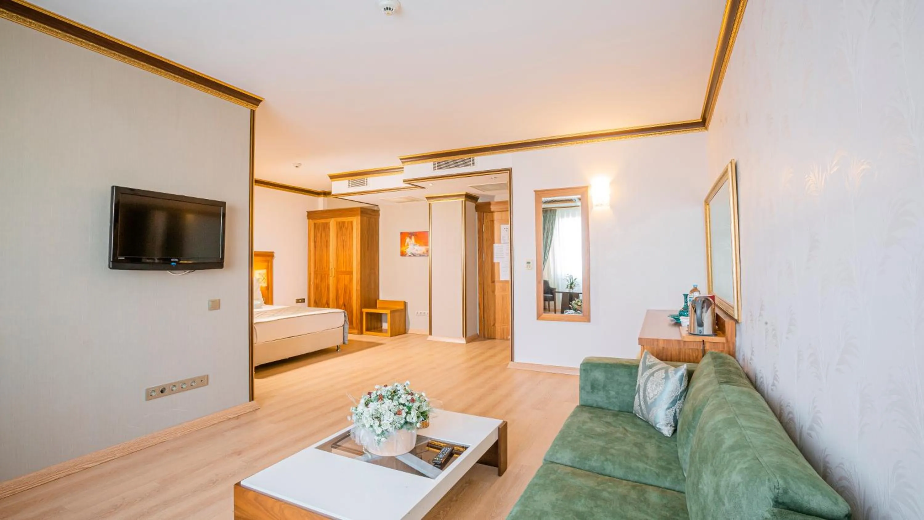 Bed in Yücesoy Liva Hotel Spa & Convention Center Mersin