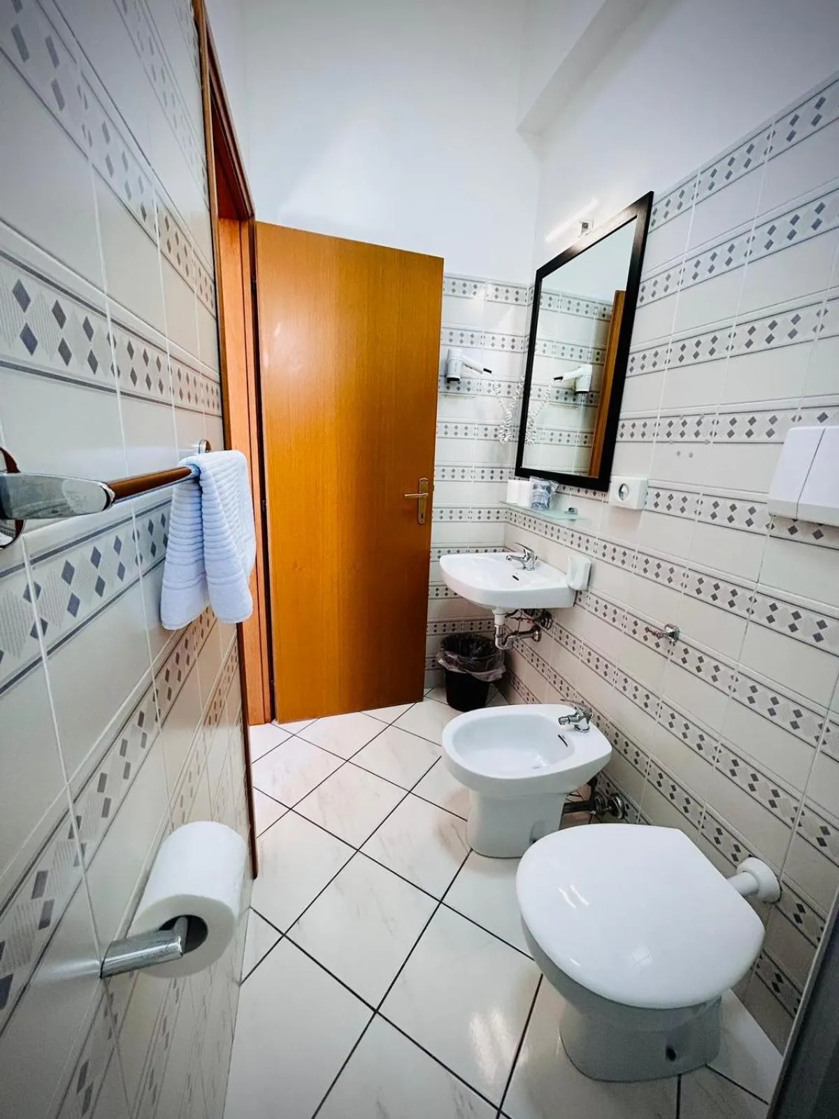 Bathroom in Hotel Romagna