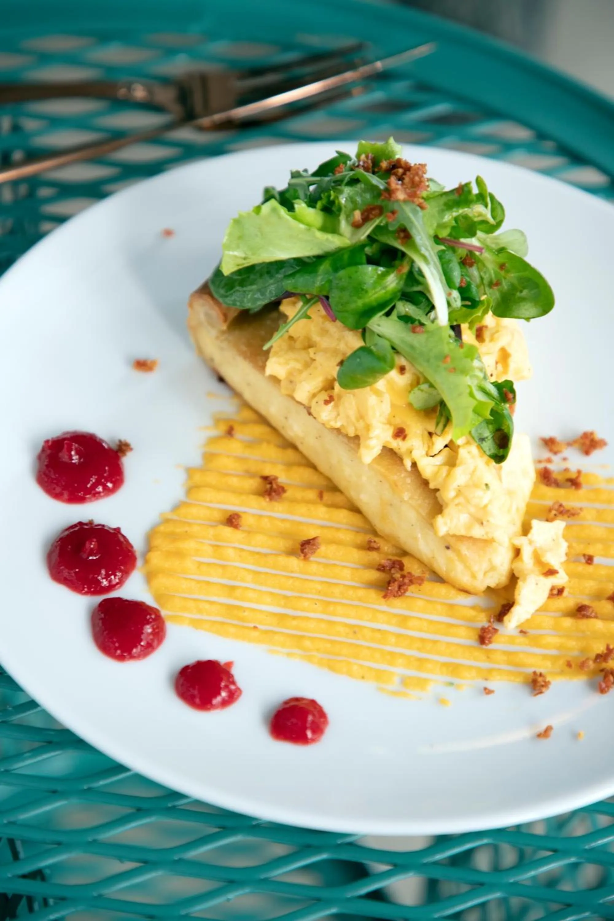 Food close-up in 14 Reasons Why Hotel Athens