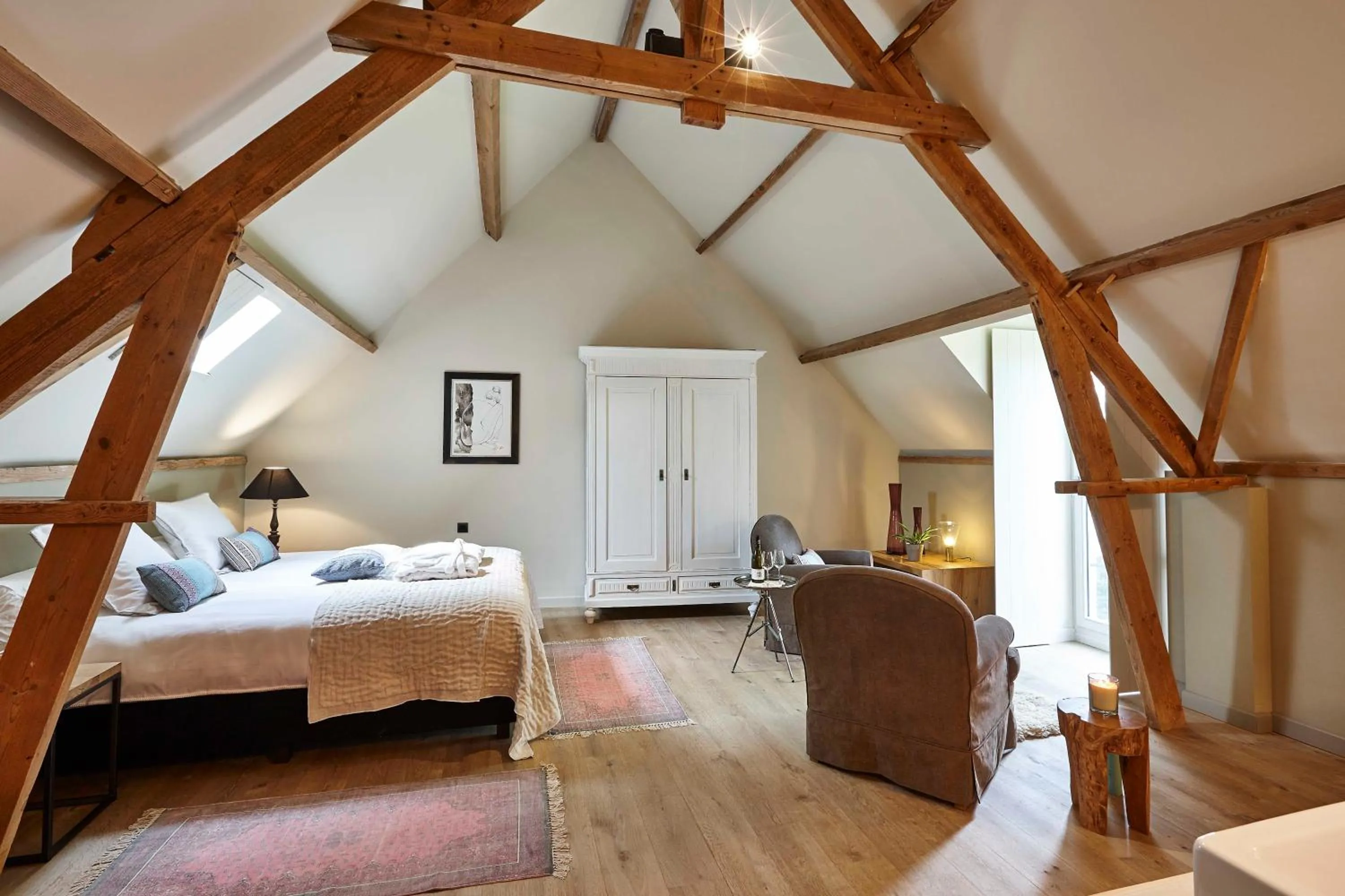 Bed in De Zonnebrug Dijkhoeve