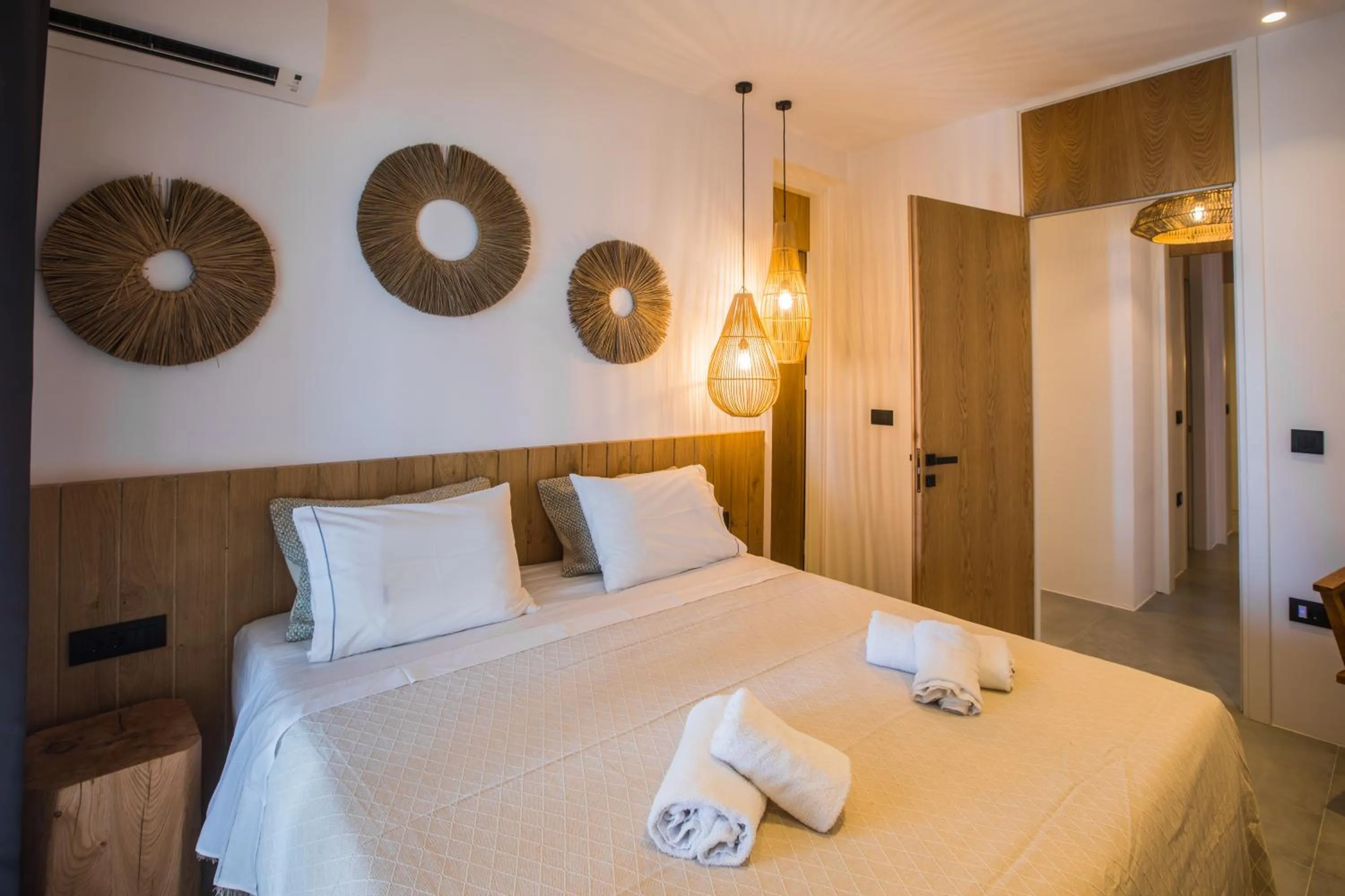 Bed in SeaCode Villas