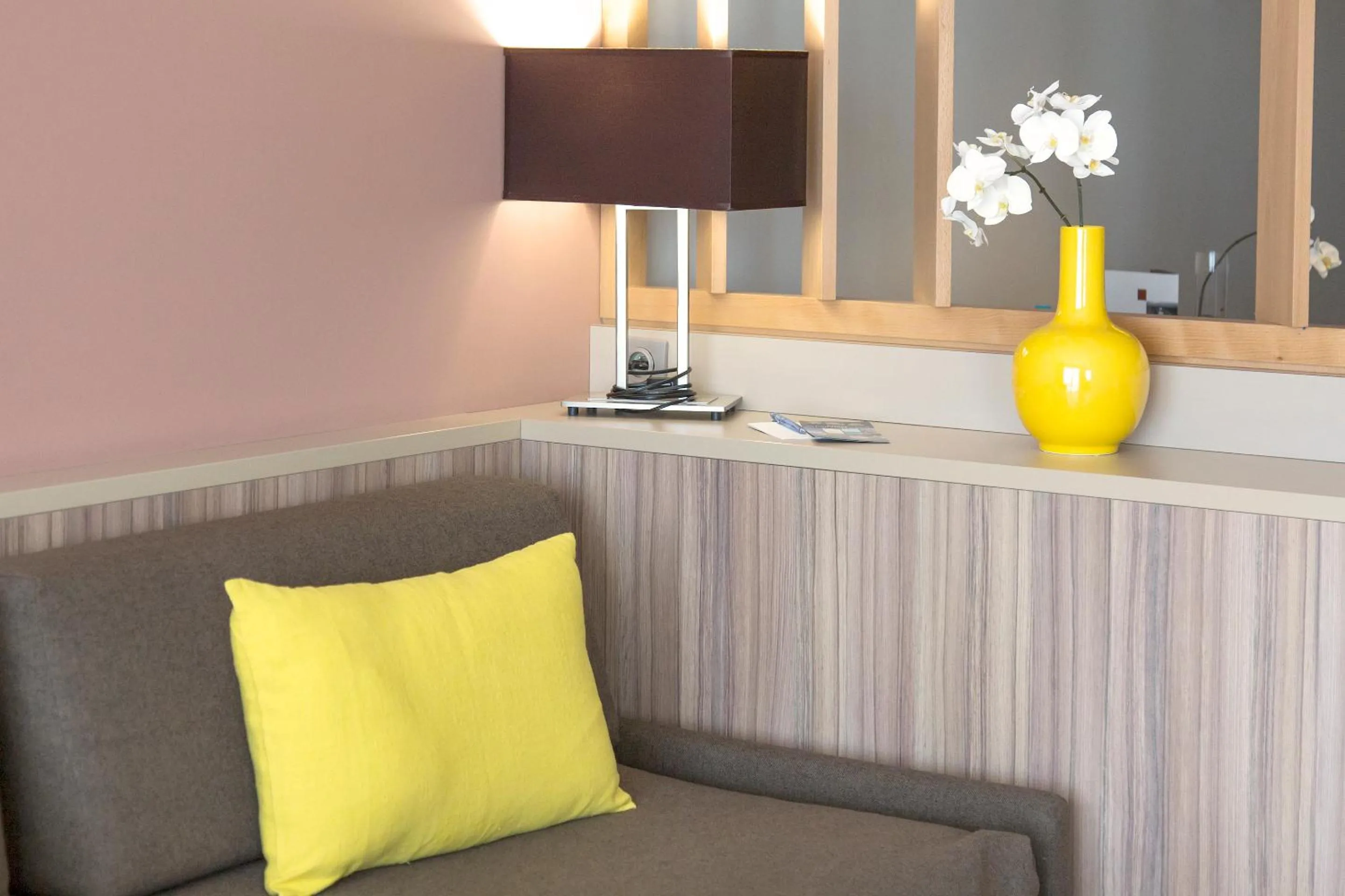 Living room in Residence de Tourisme Ajaccio Amirauté